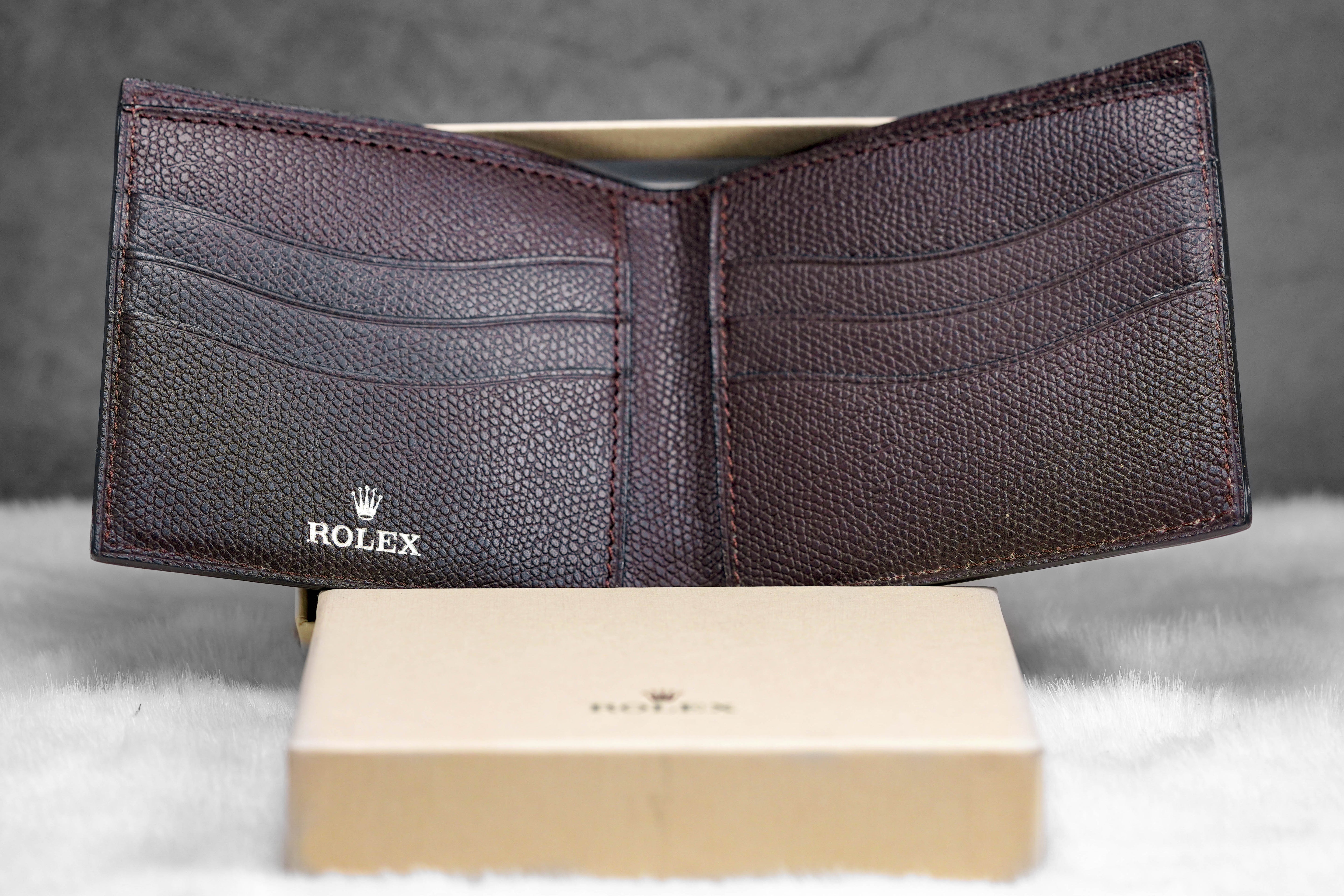 Gents Wallet Dark Brown Leather