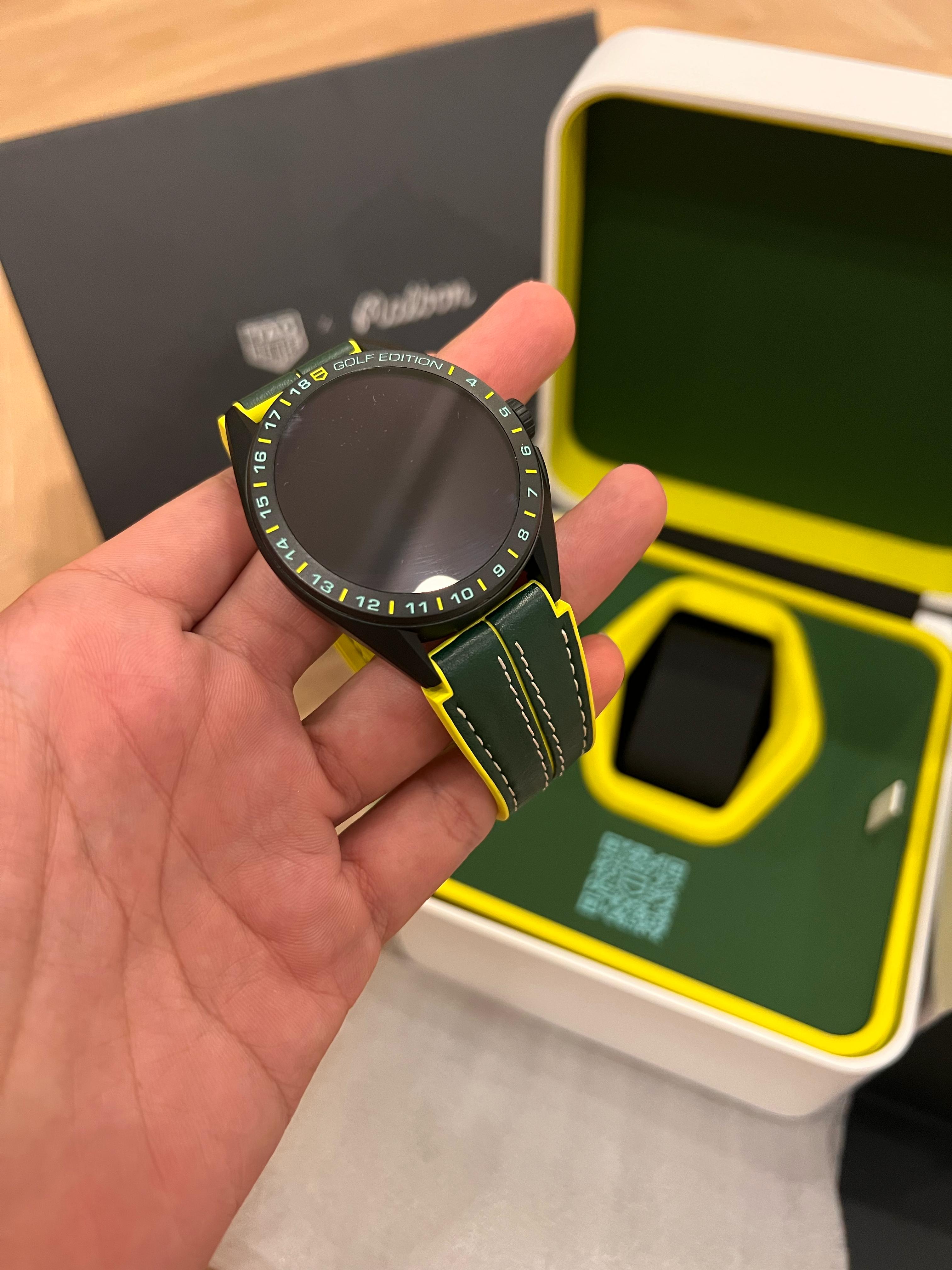 TAG HEUER CONNECTED CALIBRE E4 MALBON GOLF EDITION (2022) IDWX