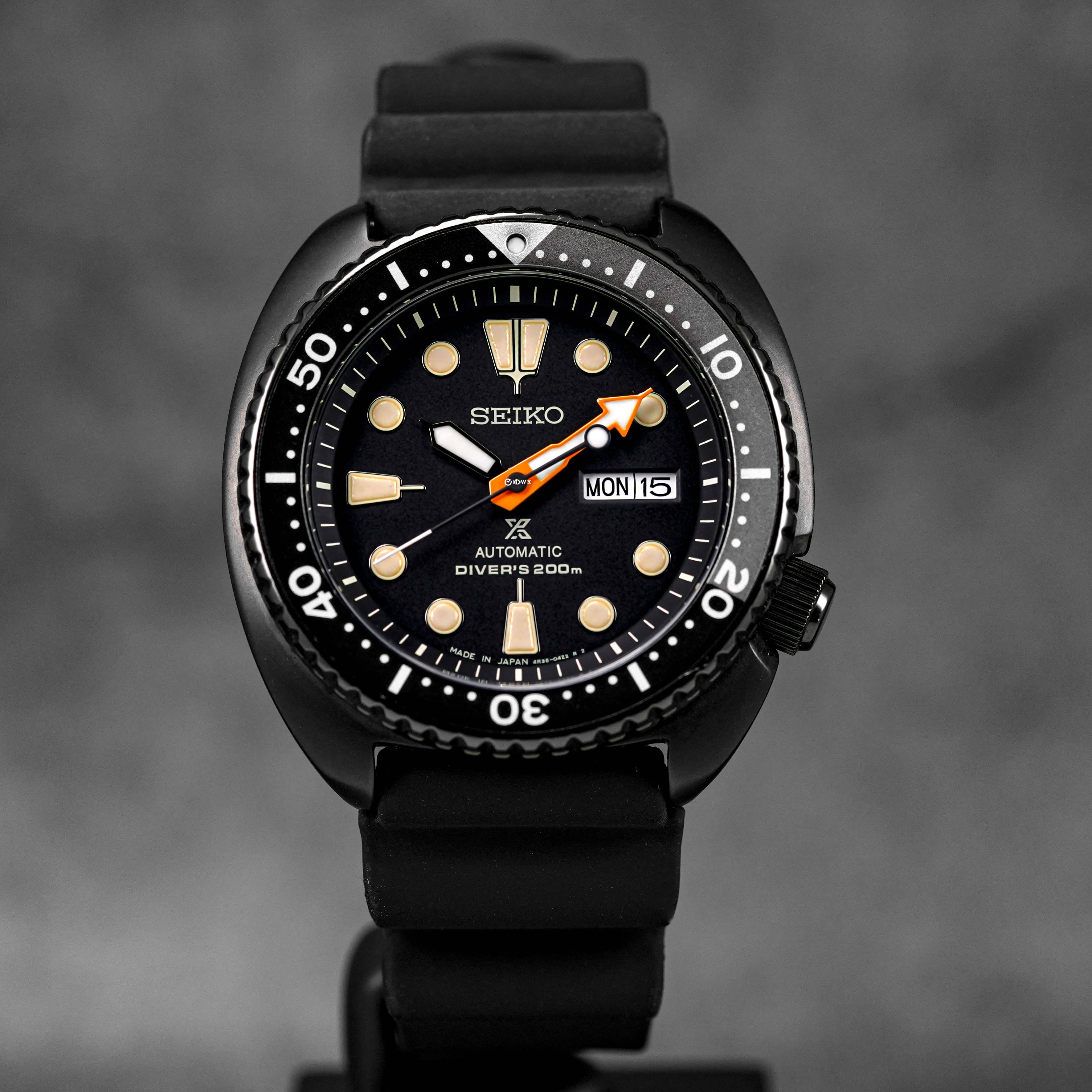 SEIKO PROSPEX DIVER BLACK TURTLE LIMITED EDITION 2018 IDWX