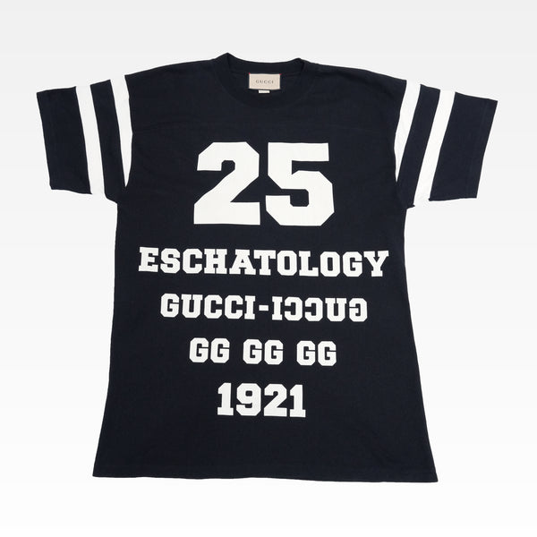 GUCCI '25 ESCHATOLOGY and GUCCI LOVED' PRINT COTTON T-SHIRT
