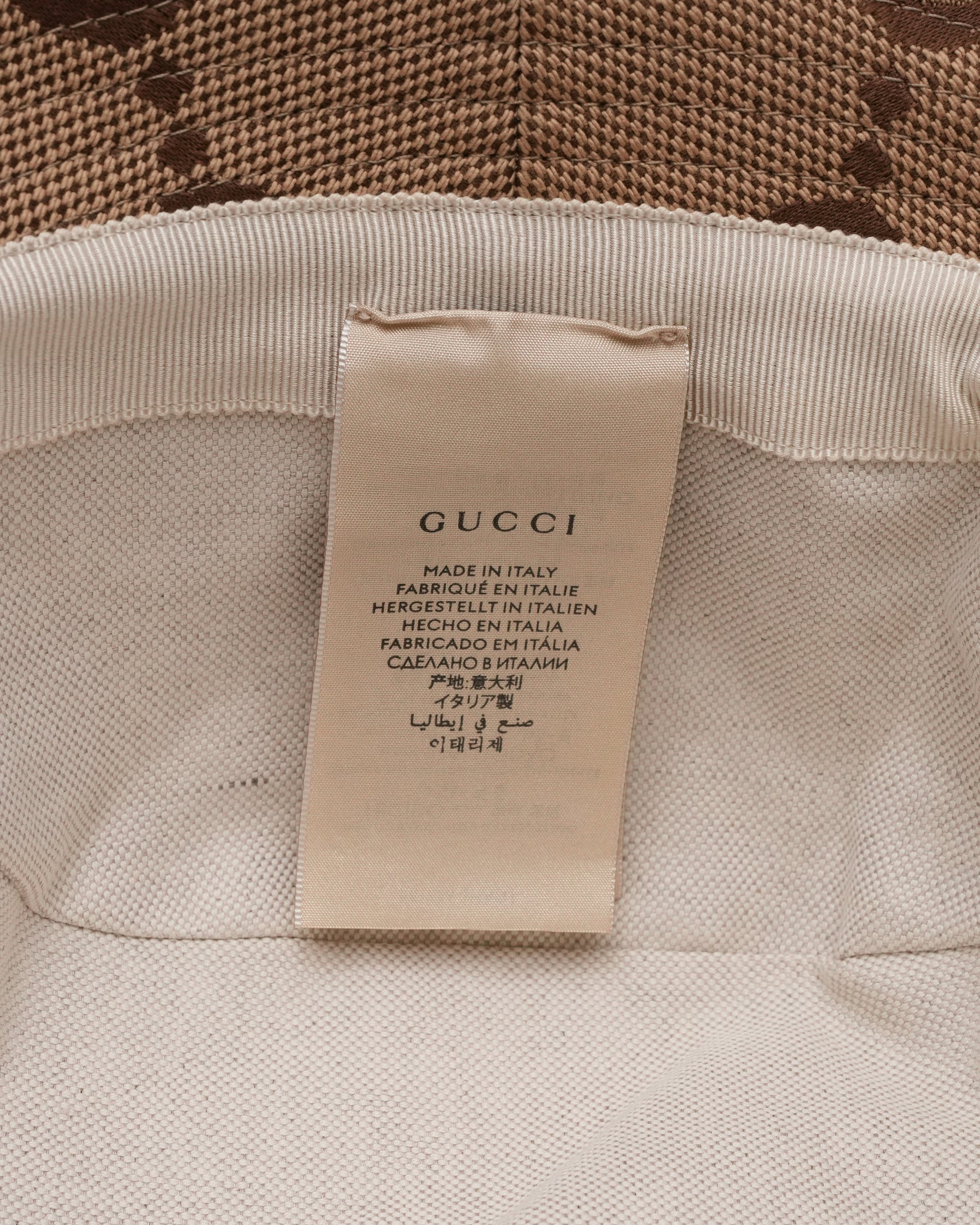 Gucci Brown Bucket Hat