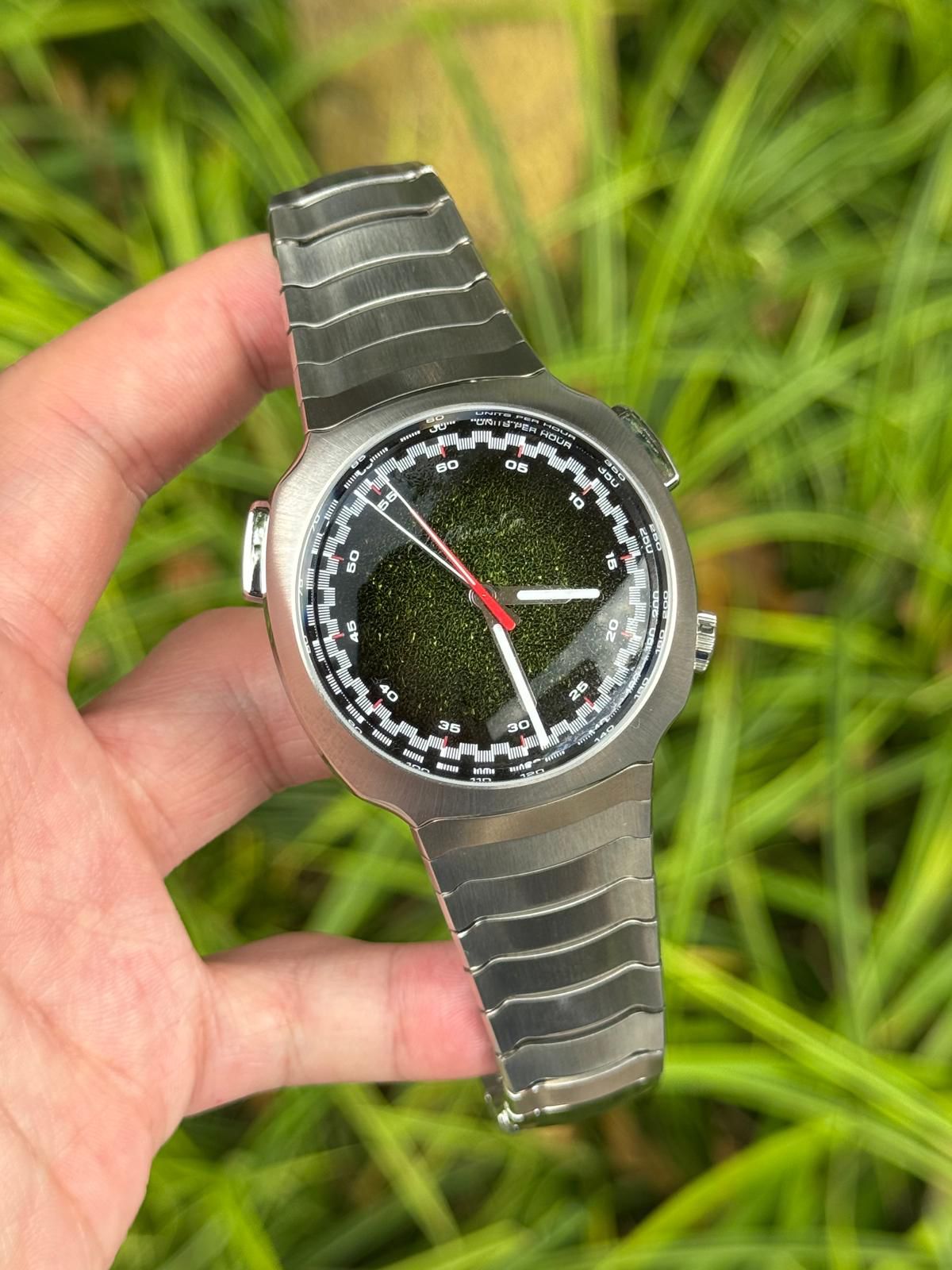 STREAMLINER FLYBACK CHRONOGRAPH MATRIX GREEN FUME DIAL (2025)