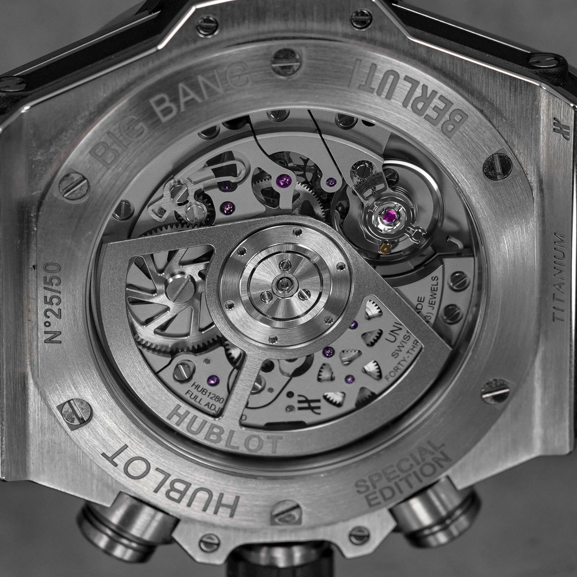 BIG BANG UNICO BERLUTI ALUMINIO 44MM GREY DIAL JAPAN LIMITED EDITION (2021)