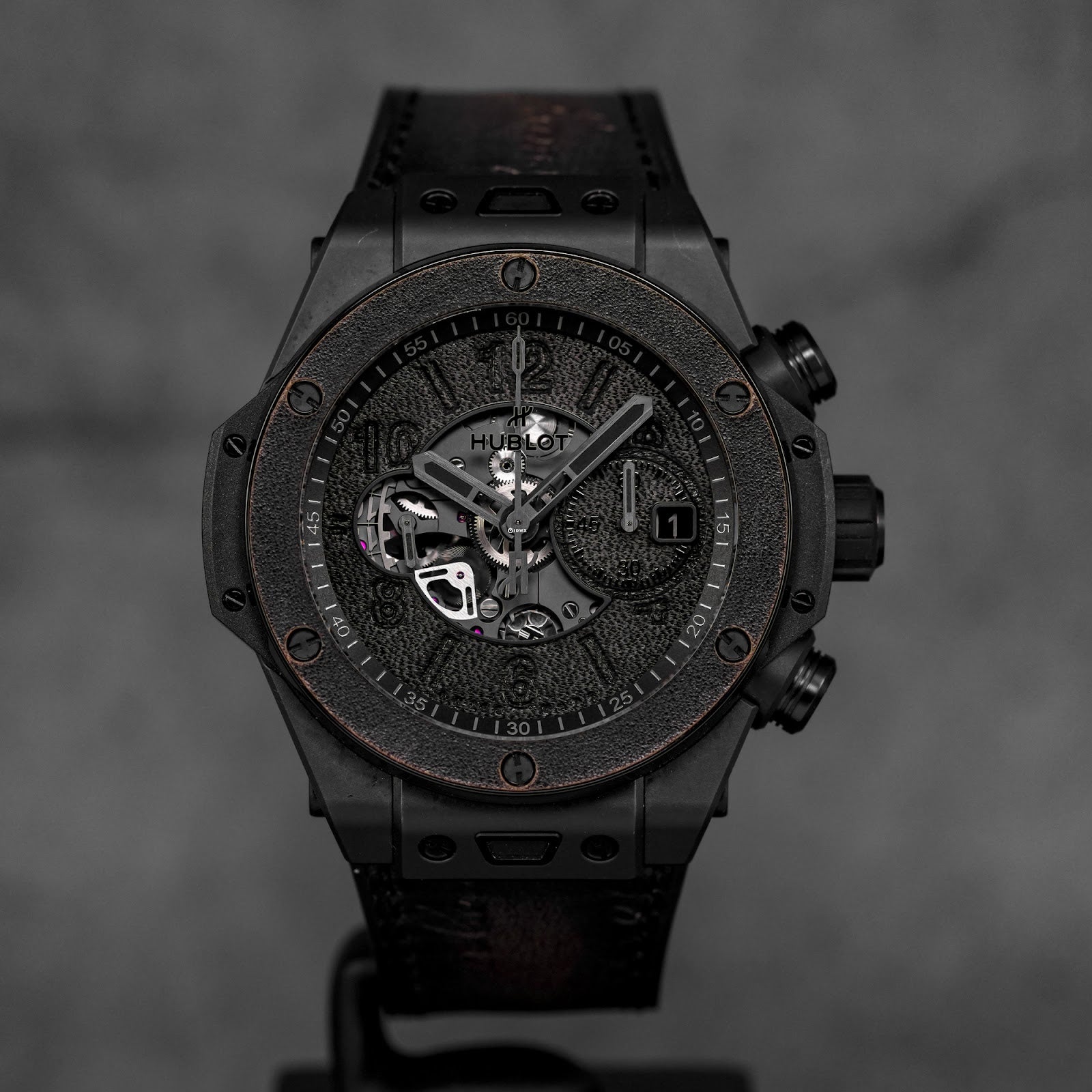 BIG BANG UNICO BERLUTI NERO GRIGIO CERAMIC 44MM JAPAN LIMITED EDITION (2025)