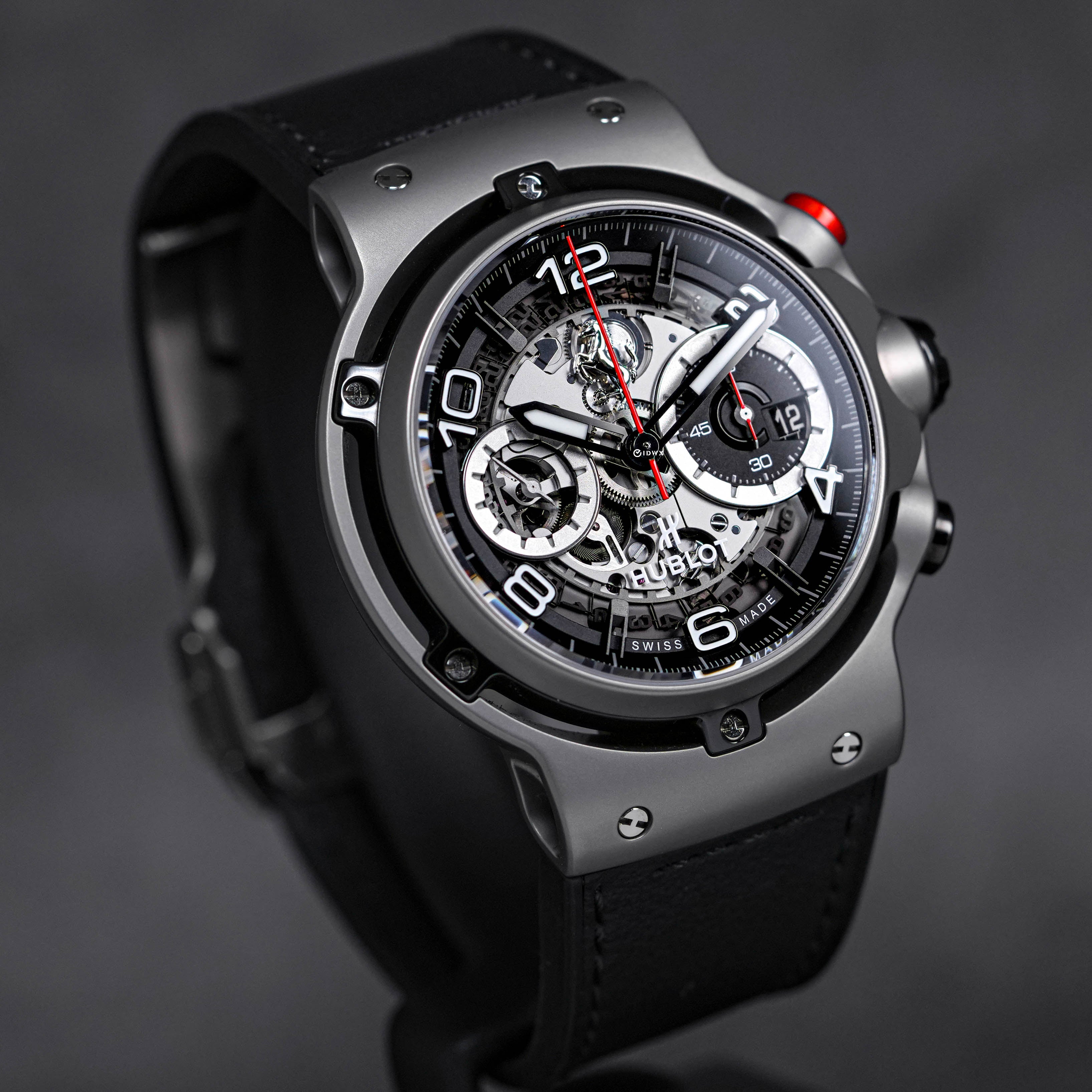 CLASSIC FUSION CHRONOGRAPH 45MM TITANIUM FERRARI GT SKELETON DIAL LIMITED EDITION (2020)