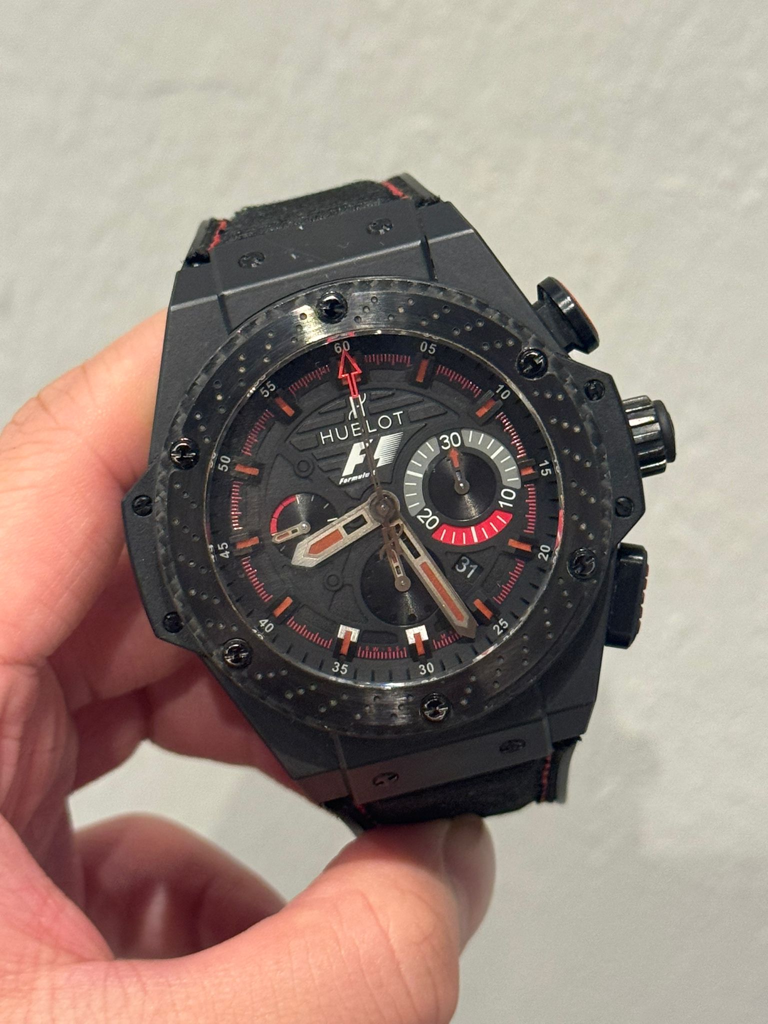KING POWER F1 48MM CHRONOGRAPH TITANIUM CERAMIC BLACK DIAL LIMITED EDITION (UNDATED)