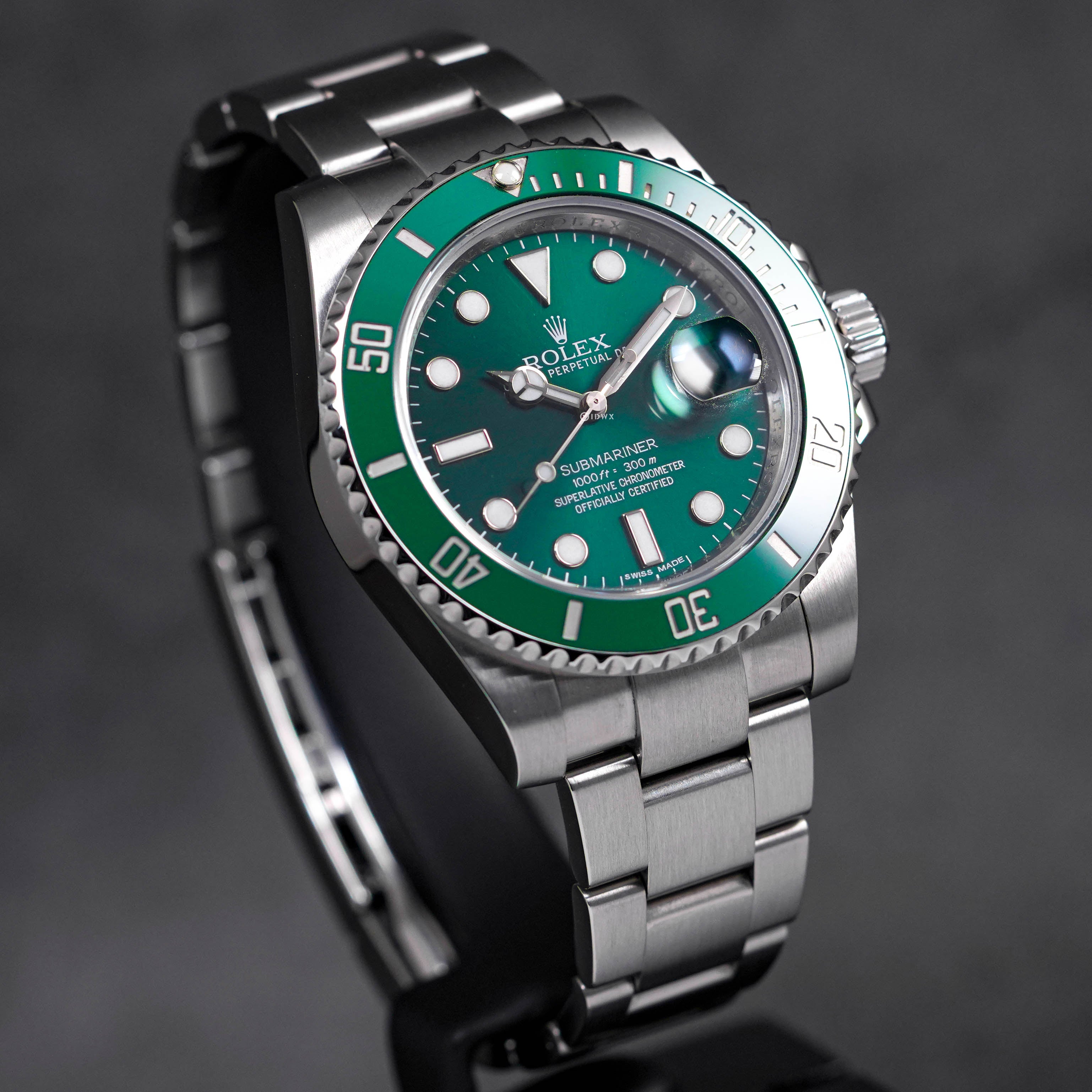 SUBMARINER DATE 40MM 'HULK' (2011)