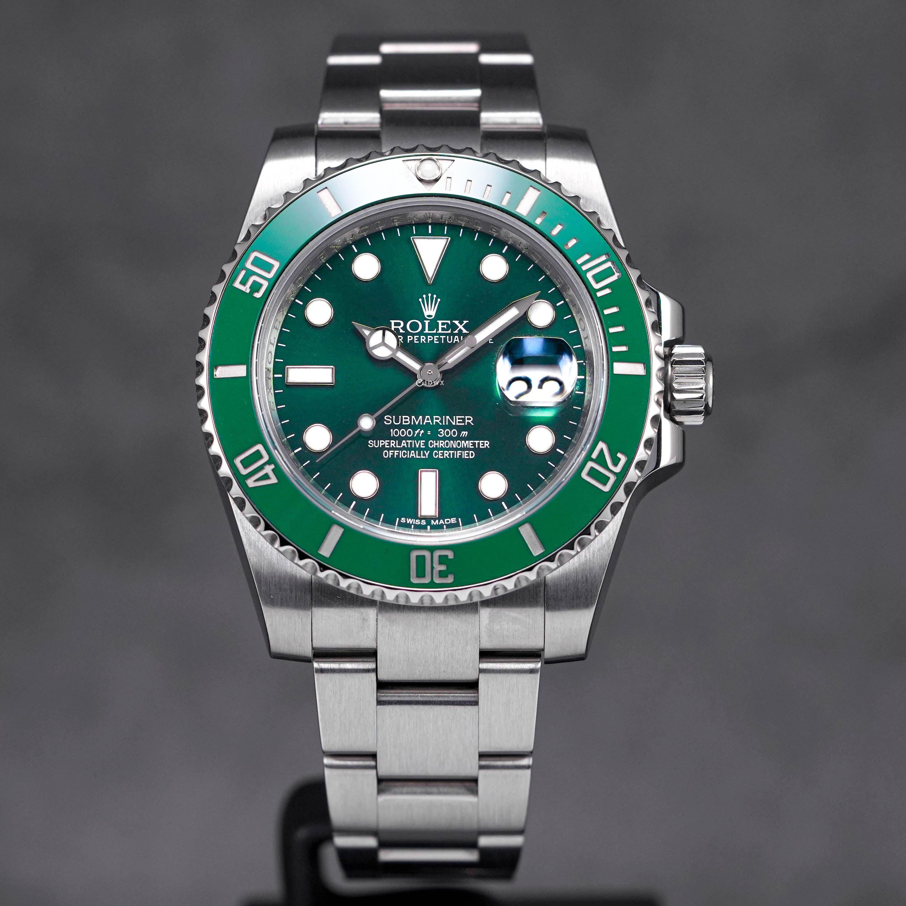 SUBMARINER DATE 40MM 'HULK' (2011)