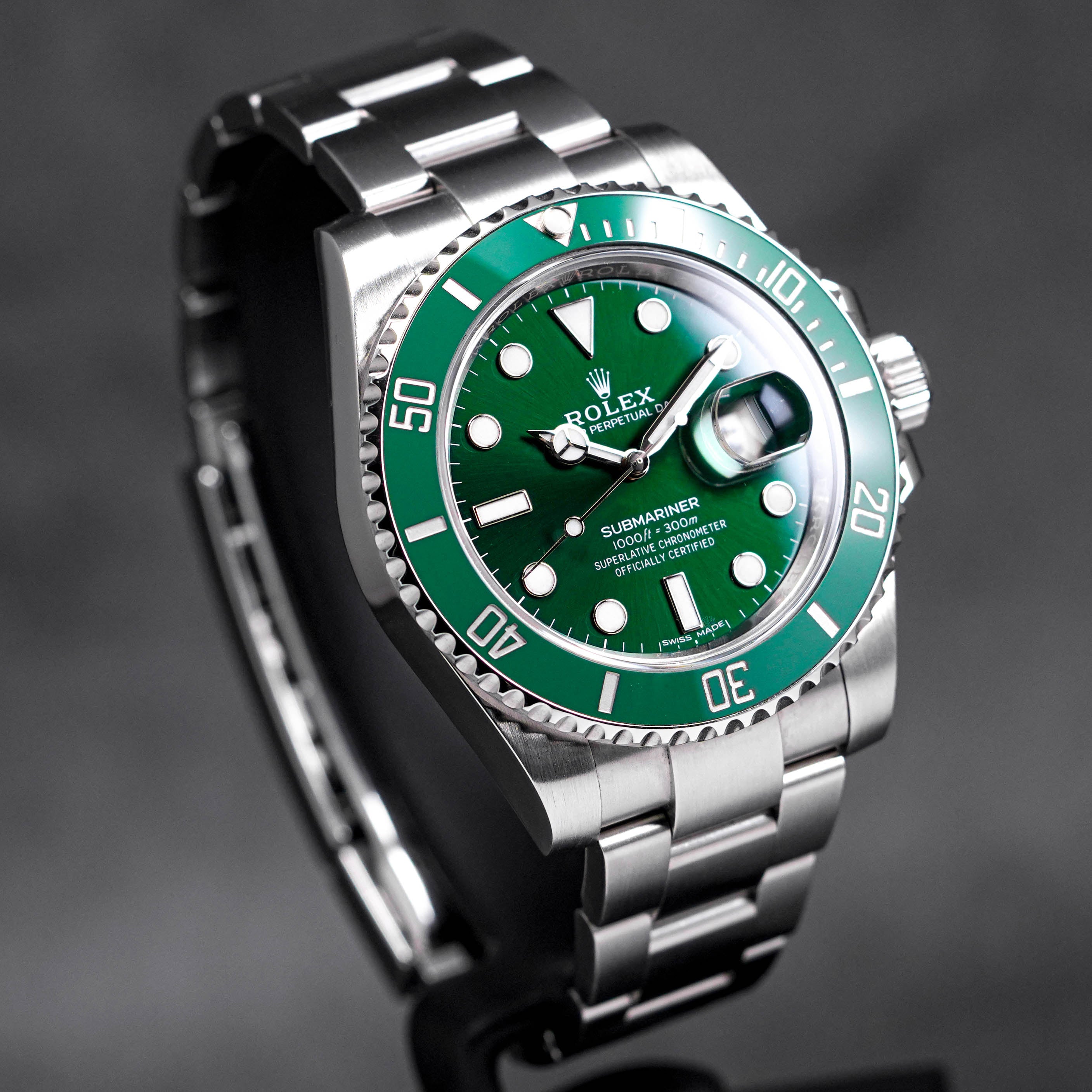 SUBMARINER DATE 40MM 'HULK' (2017)