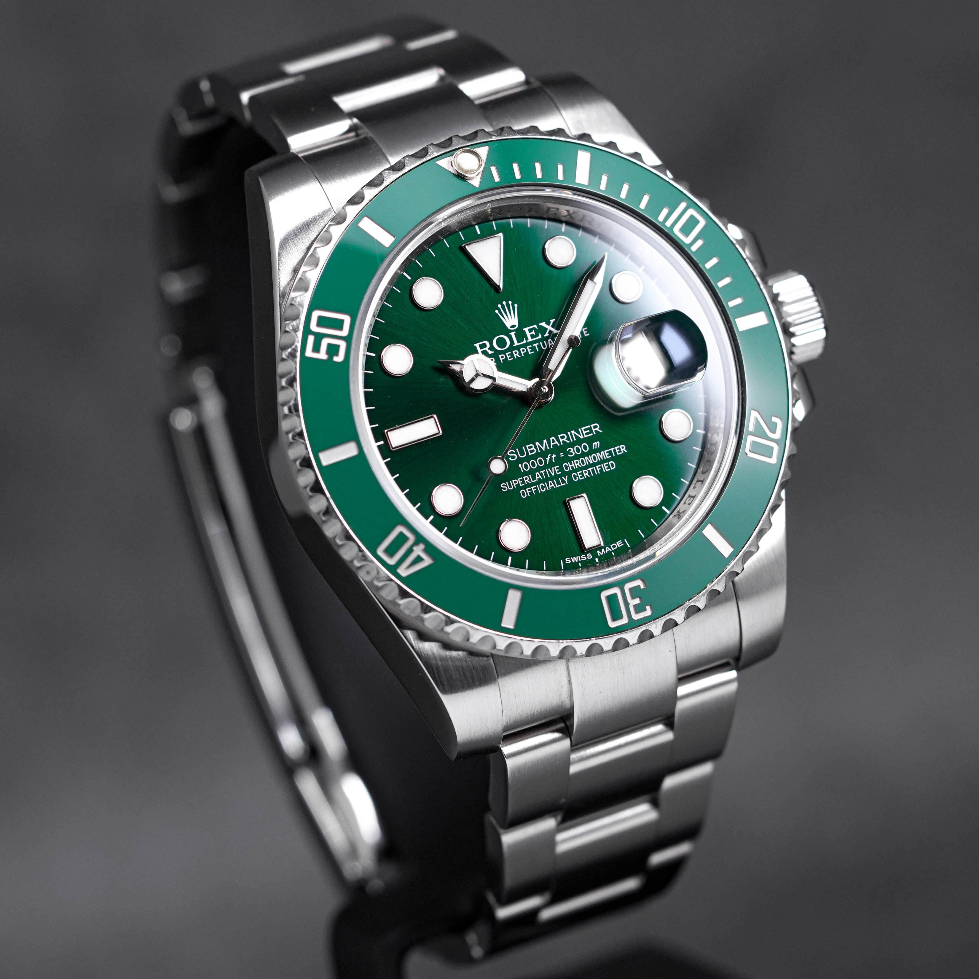 SUBMARINER DATE 40MM 'HULK' (WATCH ONLY)