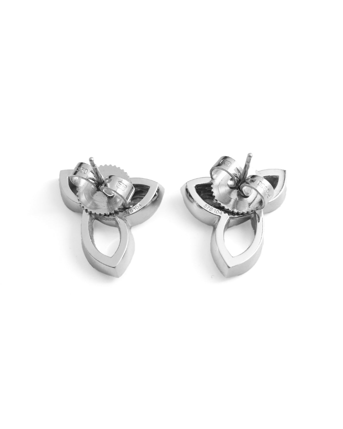 LILY CLUSTER DIAMOND EARRINGS LARGE