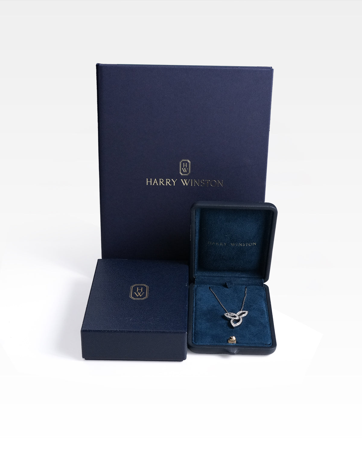 LILY CLUSTER DIAMOND PENDANT LARGE