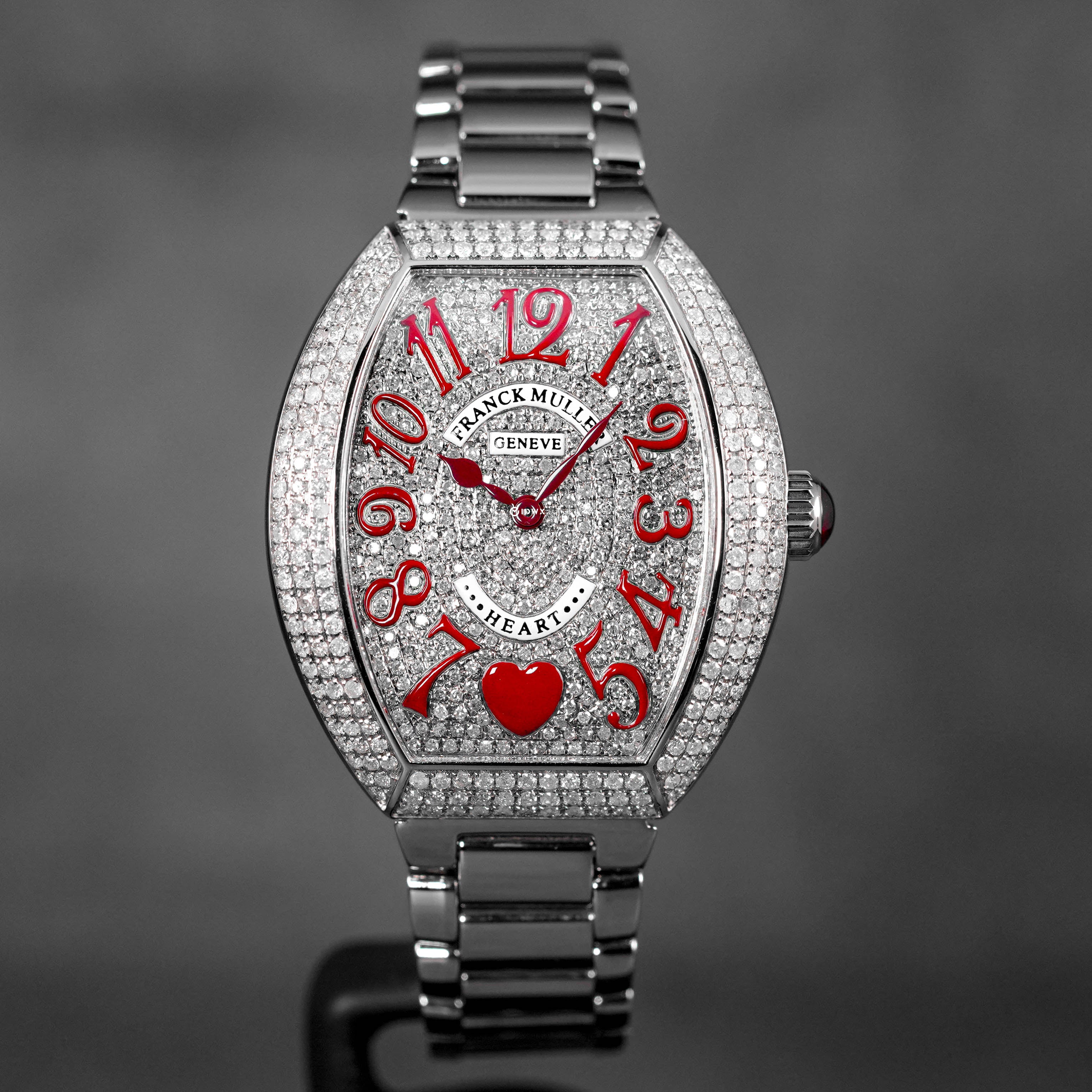 FRANCK MULLER HEART RED DIAMOND DIAL 2024 IDWX