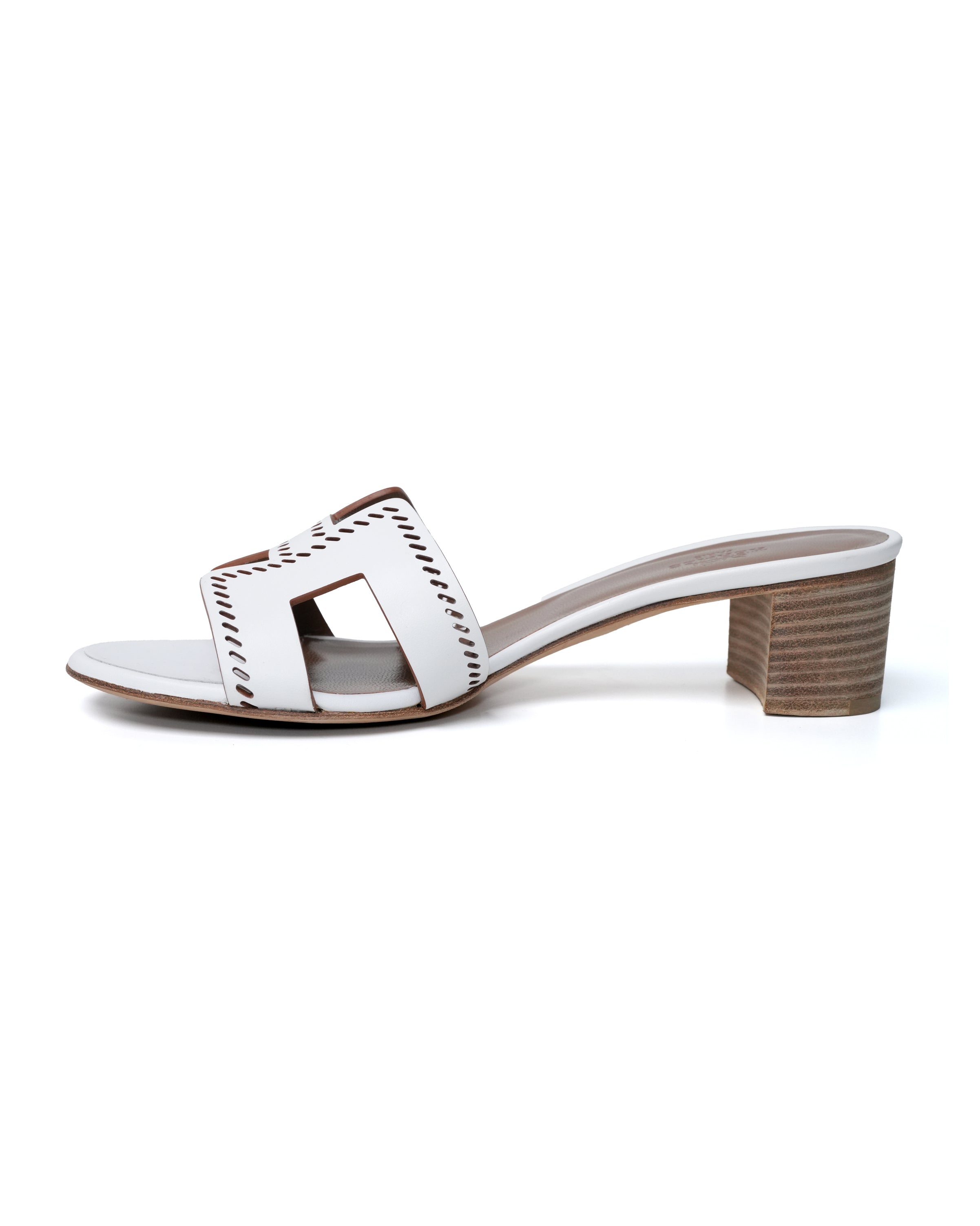 HERMES OASIS WHITE SANDAL - IDWX HERMES OASIS WHITE SANDAL - IDWX
