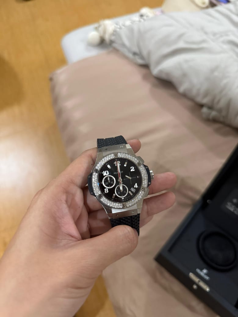 BIG BANG CHRONOGRAPH 41MM STEEL DIAMOND BEZEL (2020)