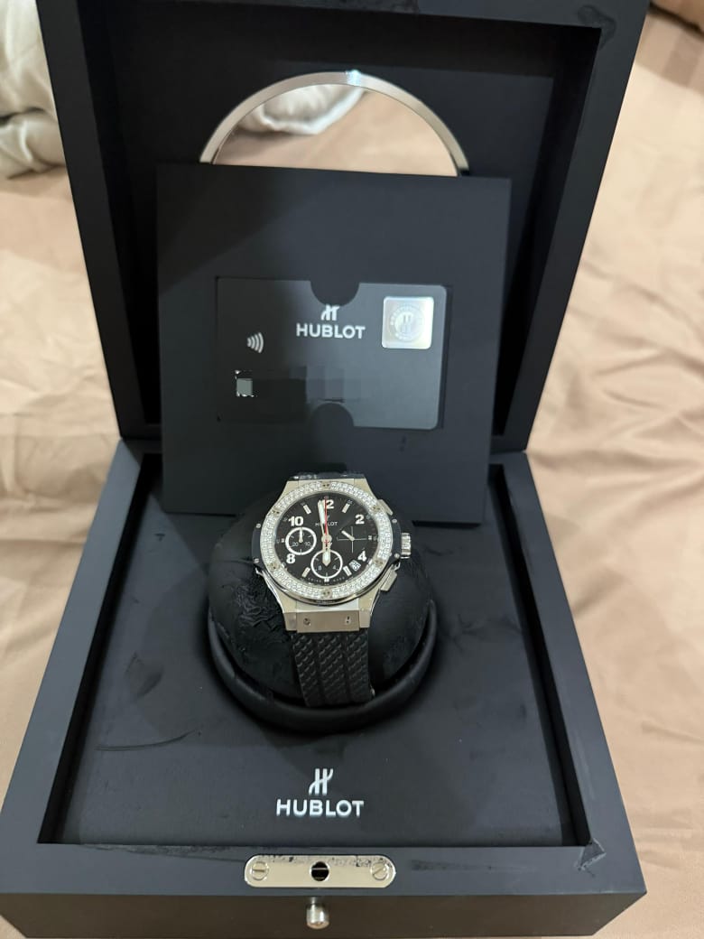 BIG BANG CHRONOGRAPH 41MM STEEL DIAMOND BEZEL (2020)