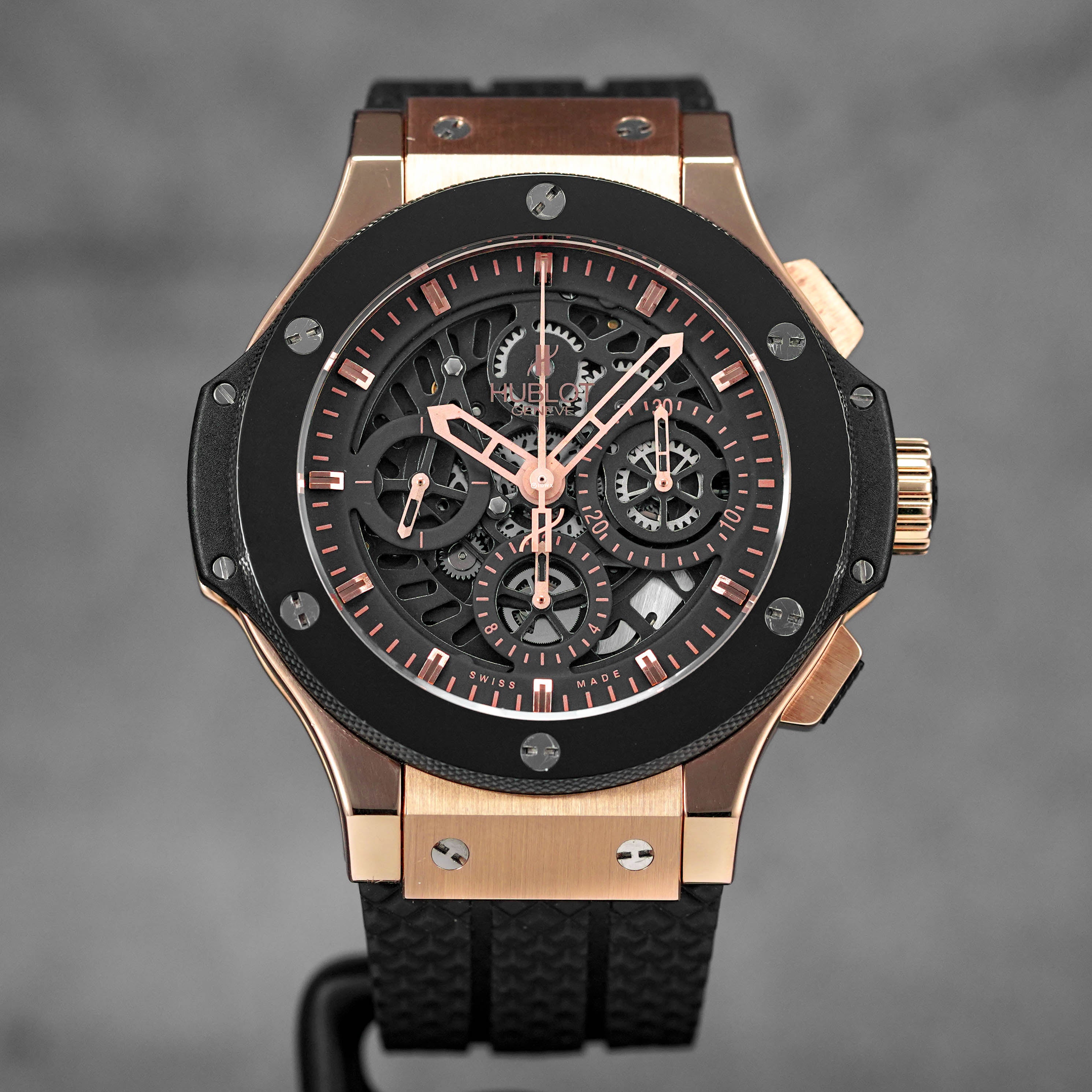 Hublot big bang aero bang black magic best sale