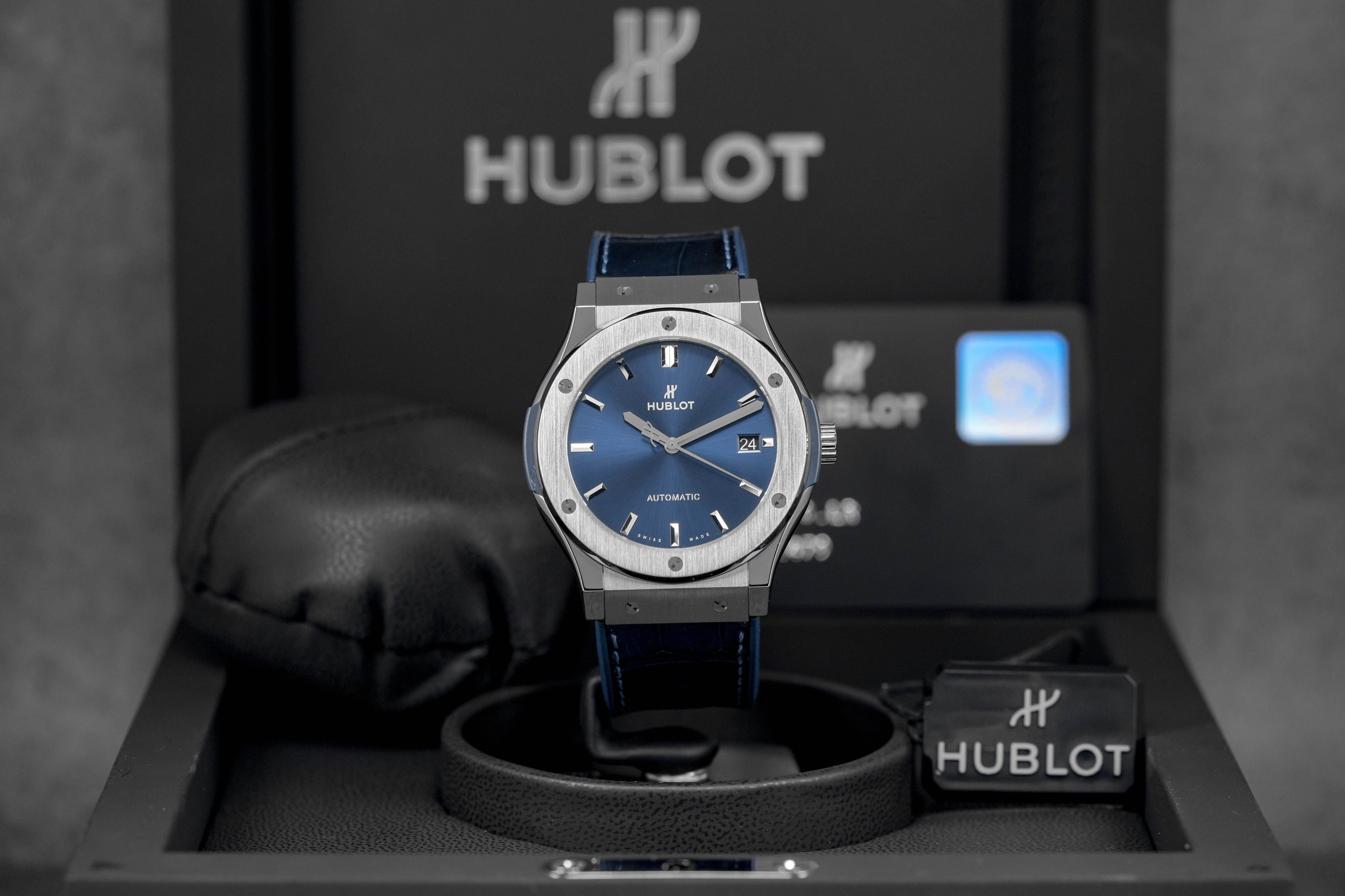 Harga Hublot Classic Fusion 45 Blue