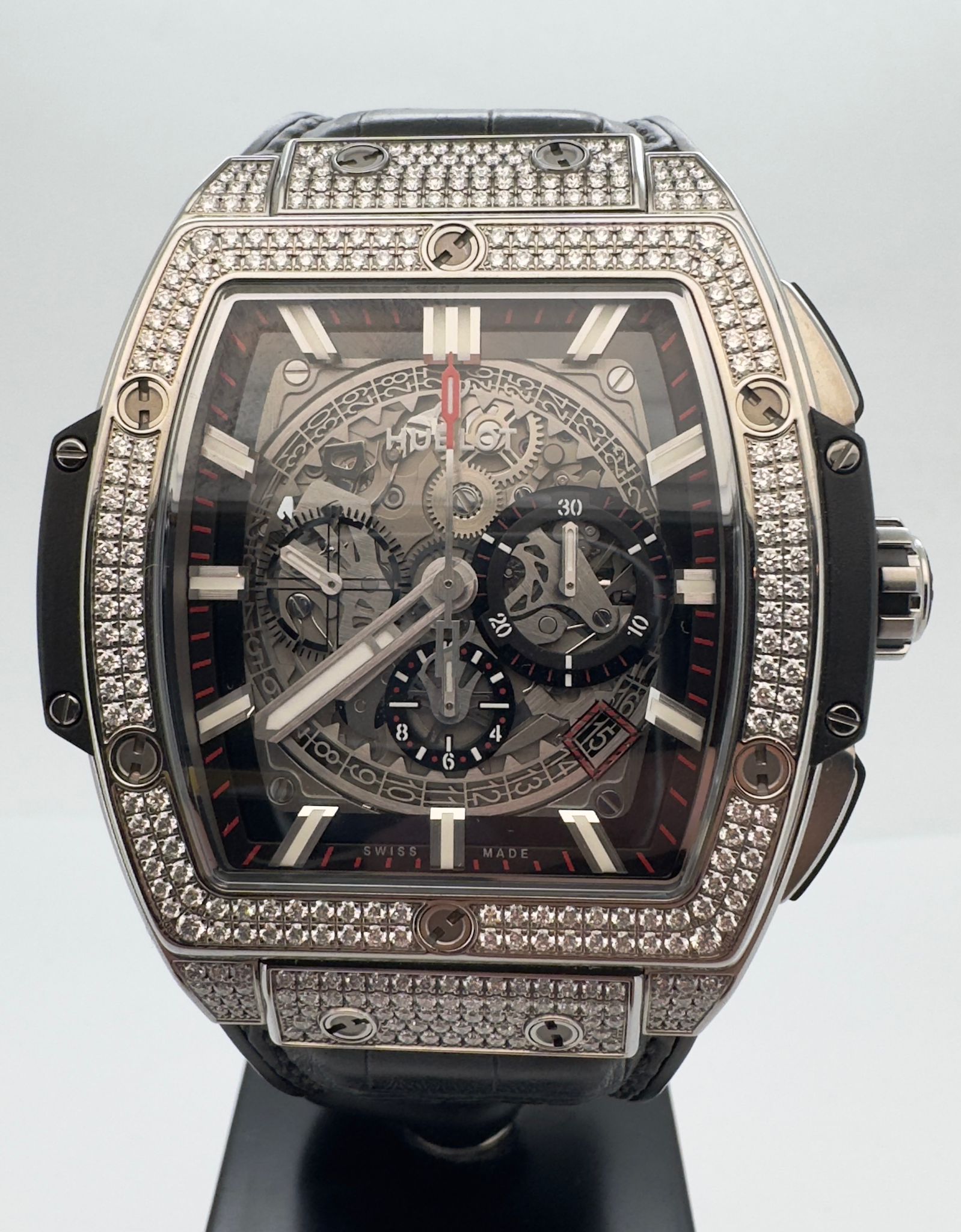 SPIRIT OF BIG BANG 45MM TITANIUM DIAMOND PAVED (2021)