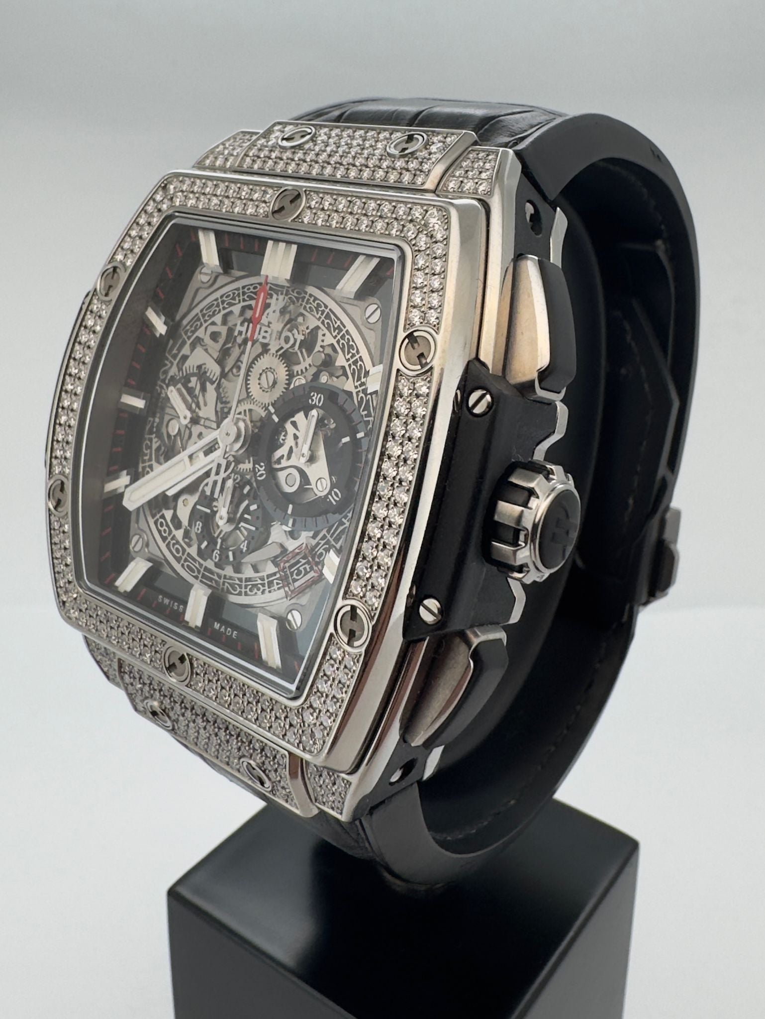 SPIRIT OF BIG BANG 45MM TITANIUM DIAMOND PAVED (2021)