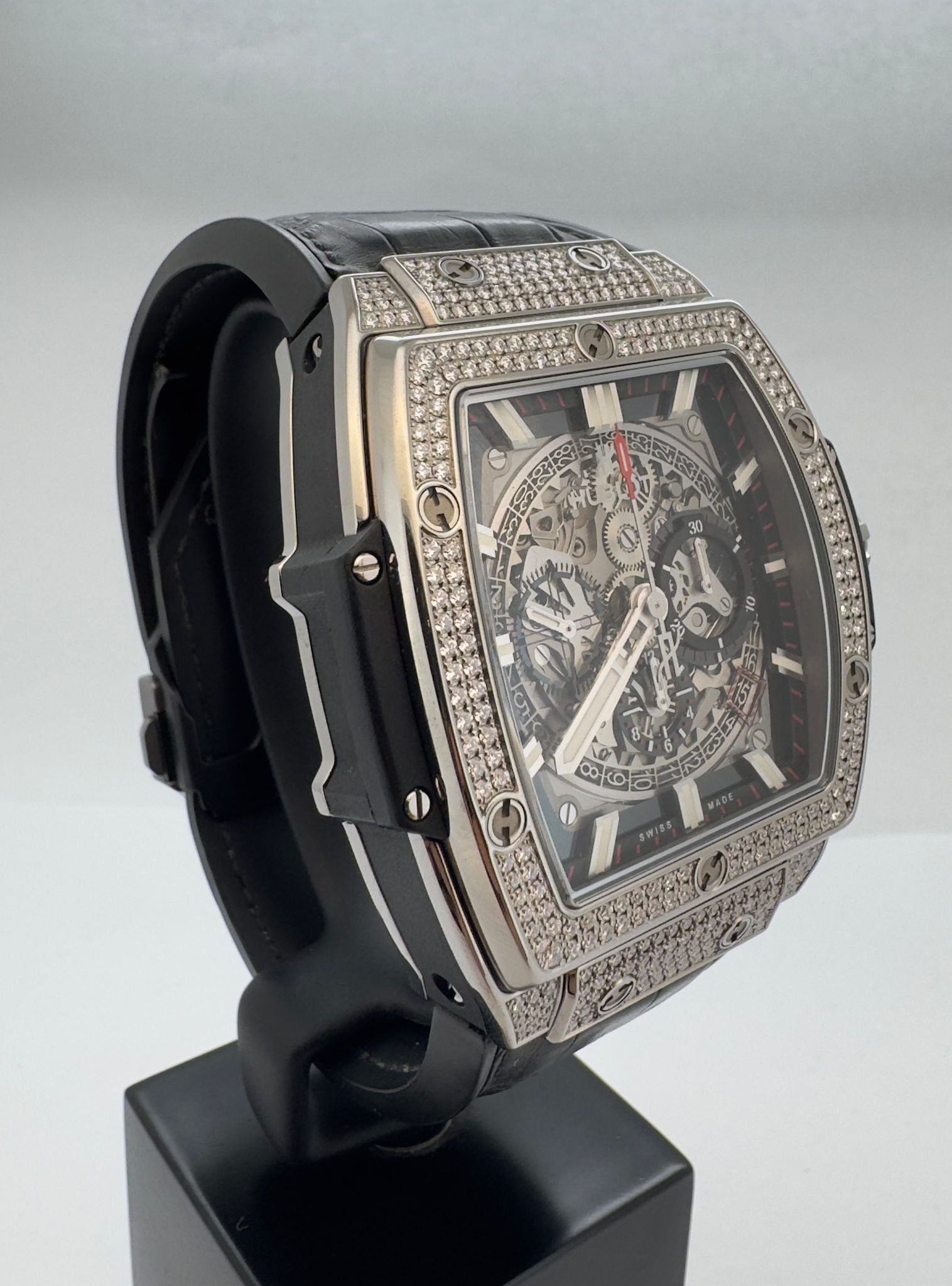 SPIRIT OF BIG BANG 45MM TITANIUM DIAMOND PAVED (2021)