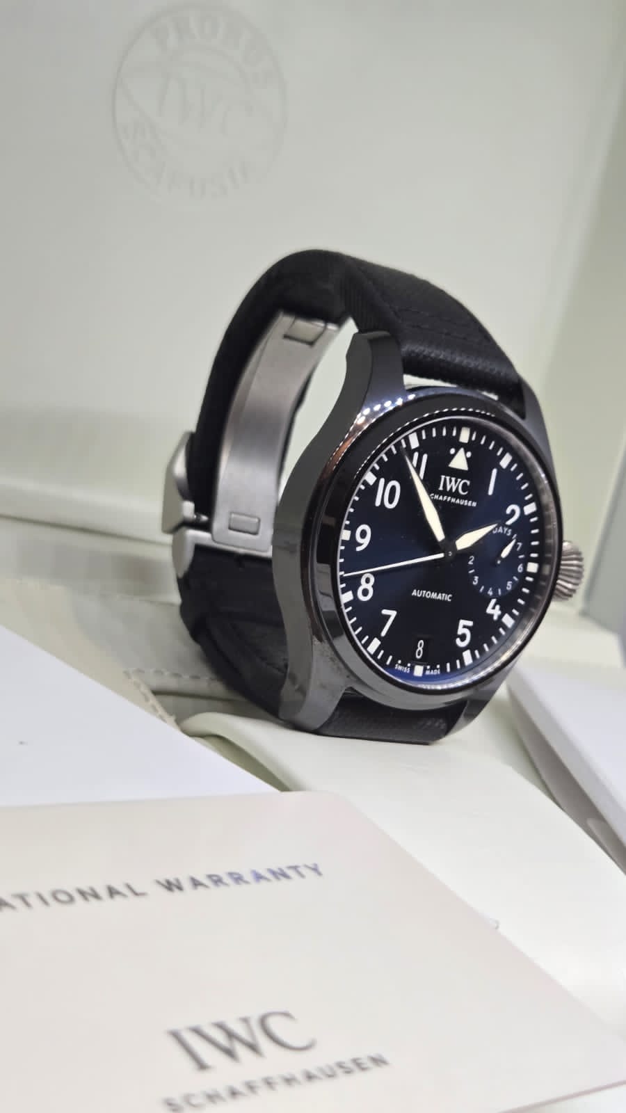BIG PILOT 7 DAYS RODEO DRIVE CERAMIC BLUE DIAL LIMITED EDITION (2016)