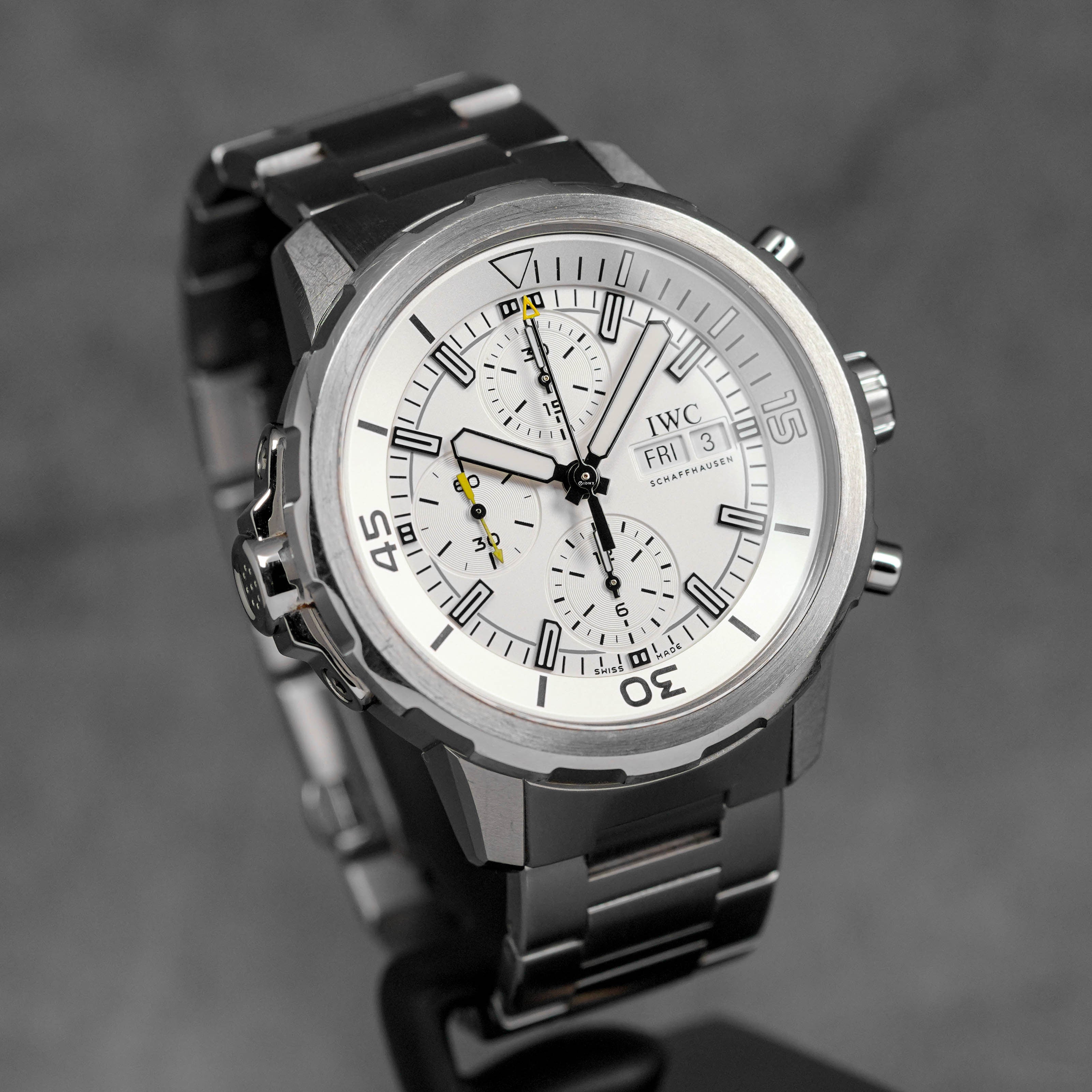 Harga IWC Aquatimer Chrono Silver
