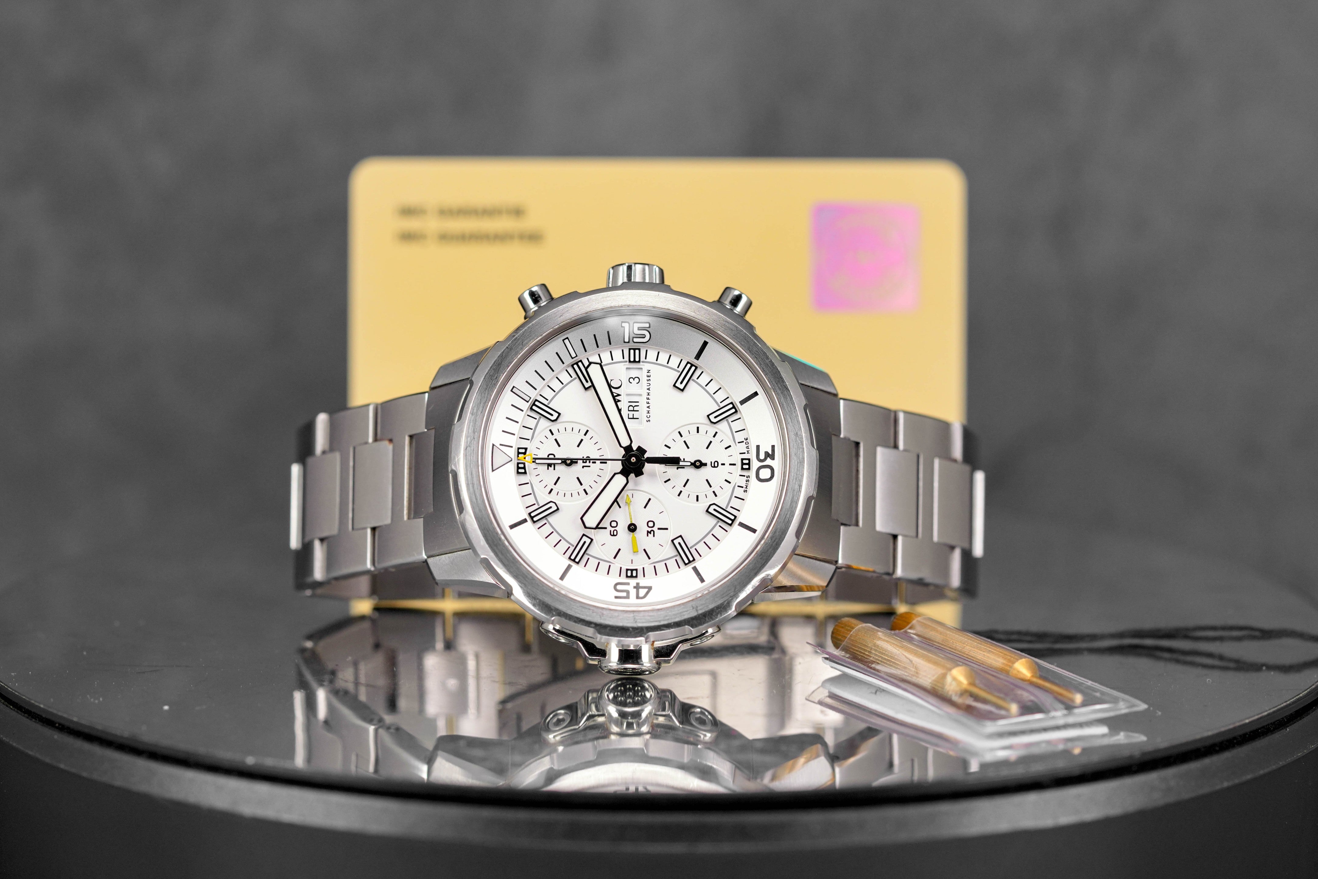 Harga IWC Aquatimer Chrono Silver