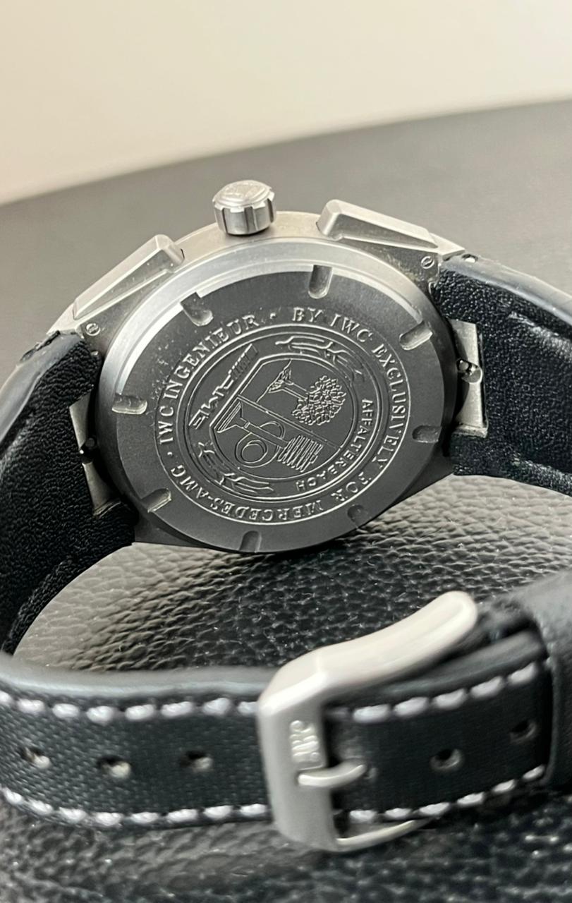 INGENIEUR CHRONOGRAPH AMG TITANIUM BLACK DIAL SMALL SECONDS (WATCH ONLY)