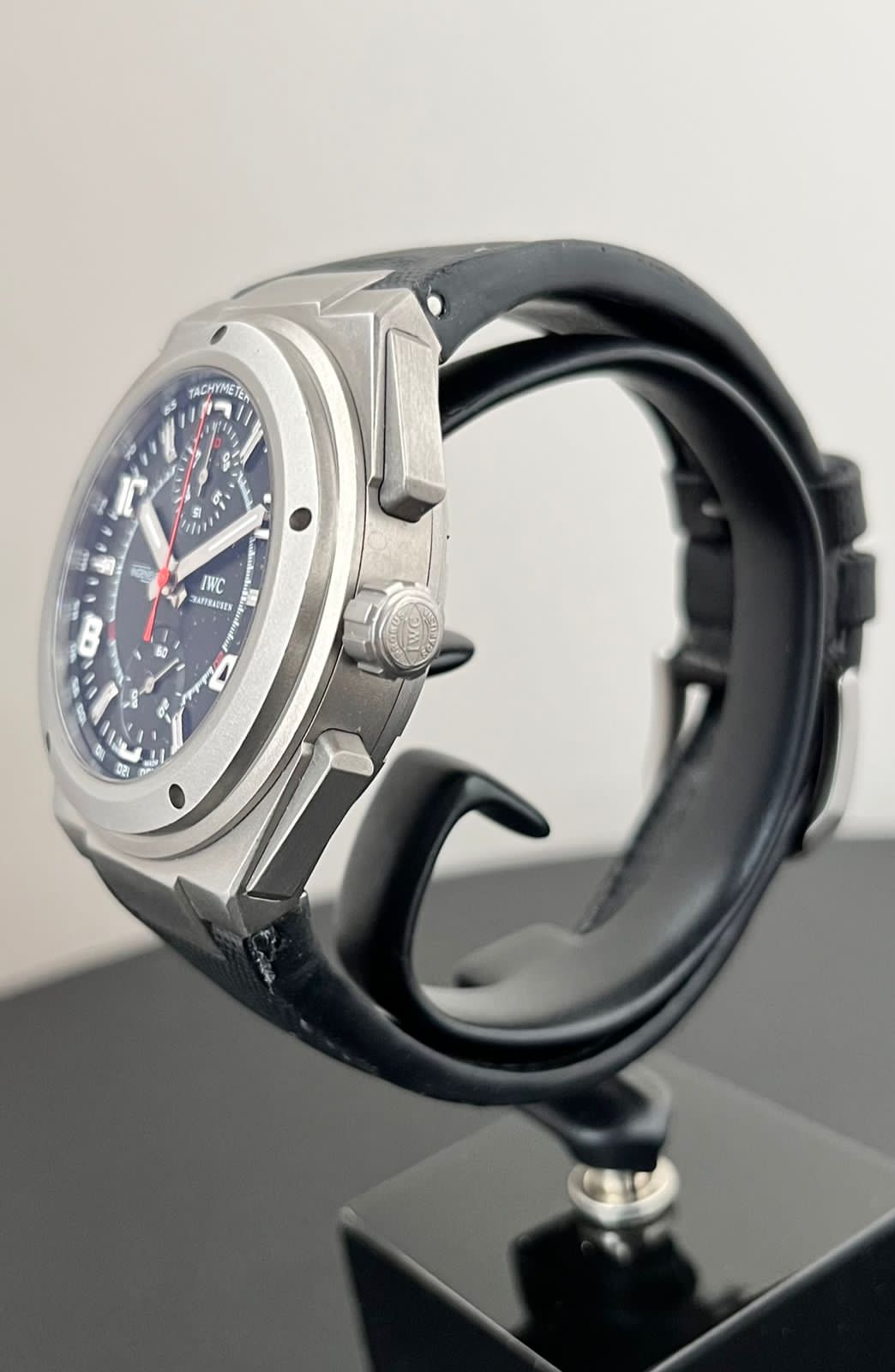 INGENIEUR CHRONOGRAPH AMG TITANIUM BLACK DIAL SMALL SECONDS (WATCH ONLY)