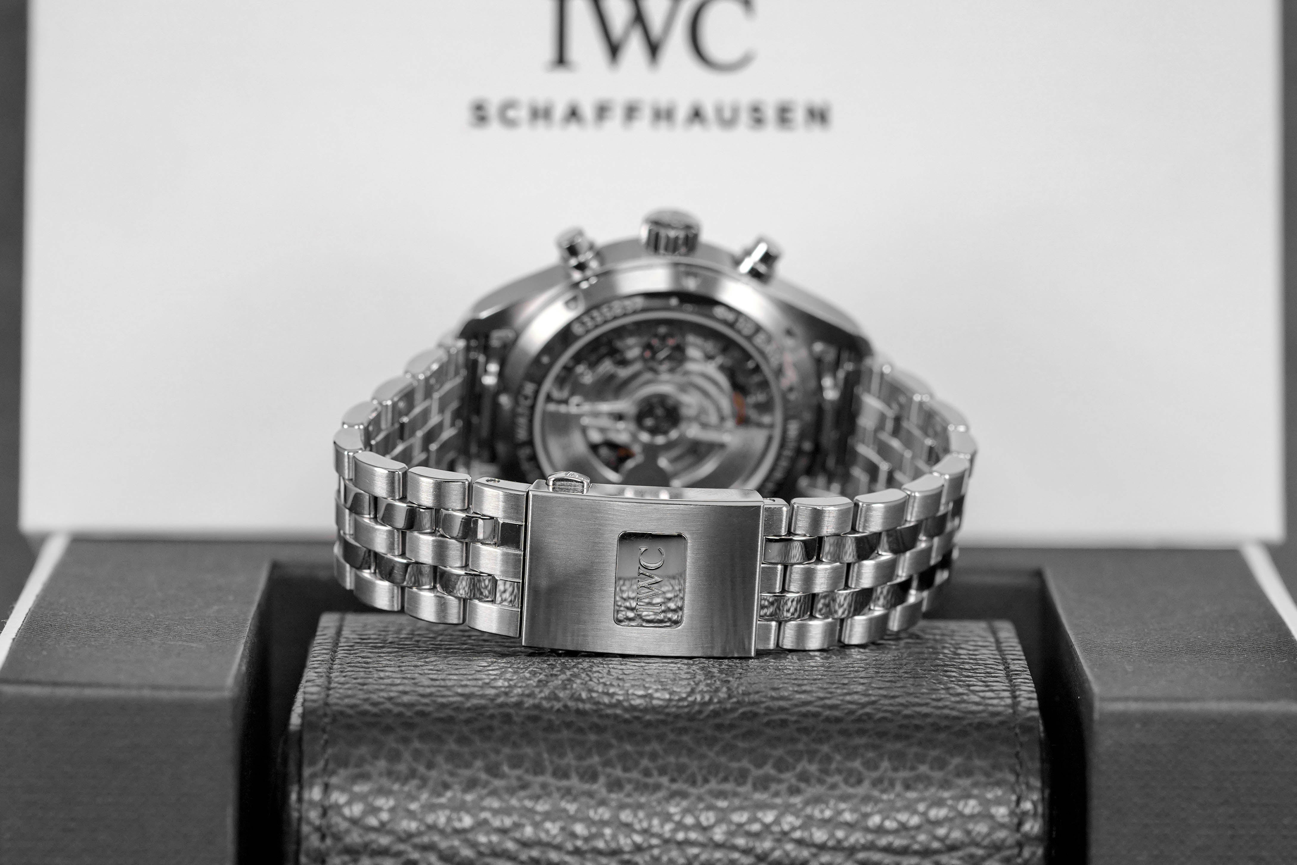Harga IWC Pilot Chronograph Day Date Blue