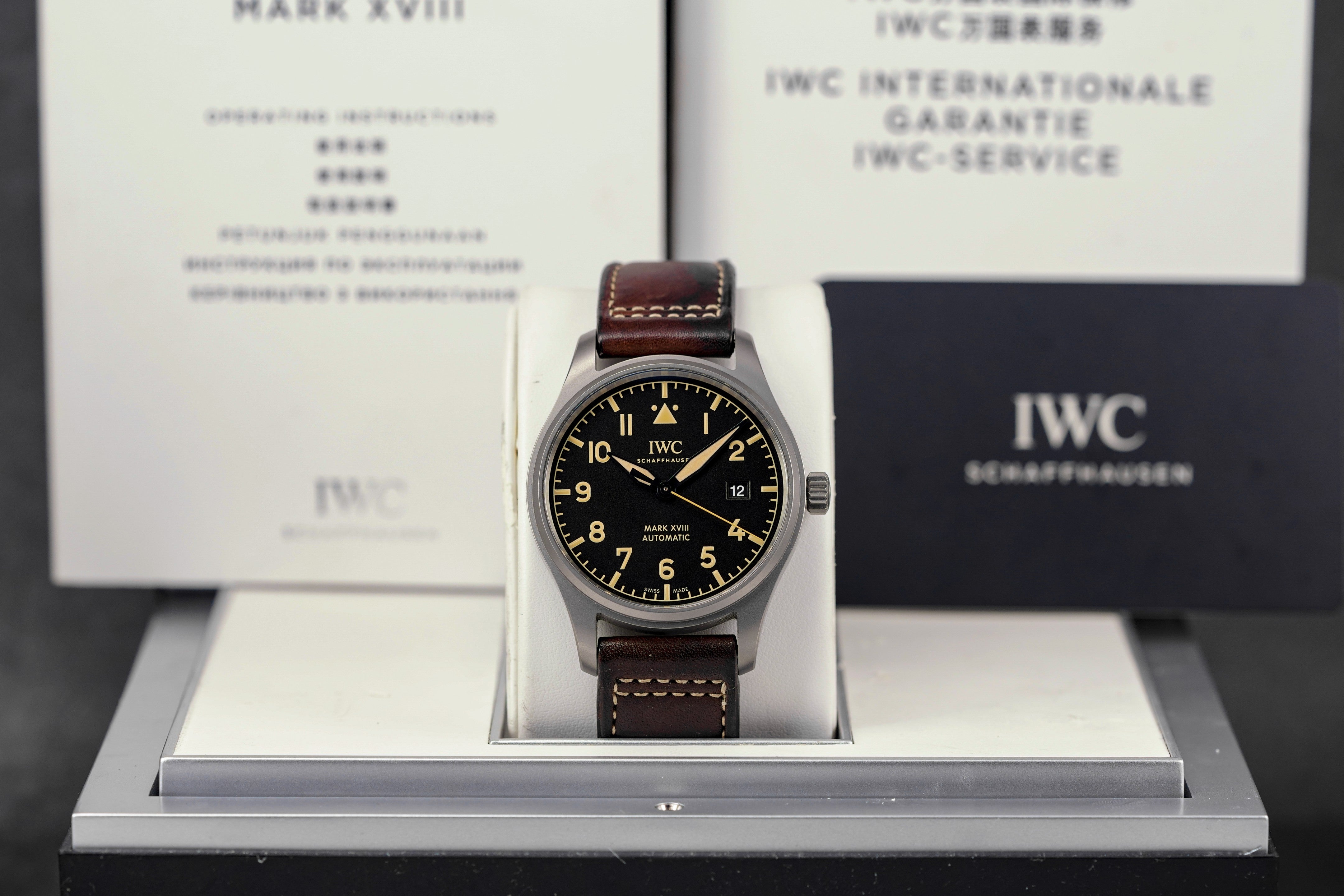 Harga IWC Pilot Mark XVIII Heritage Black
