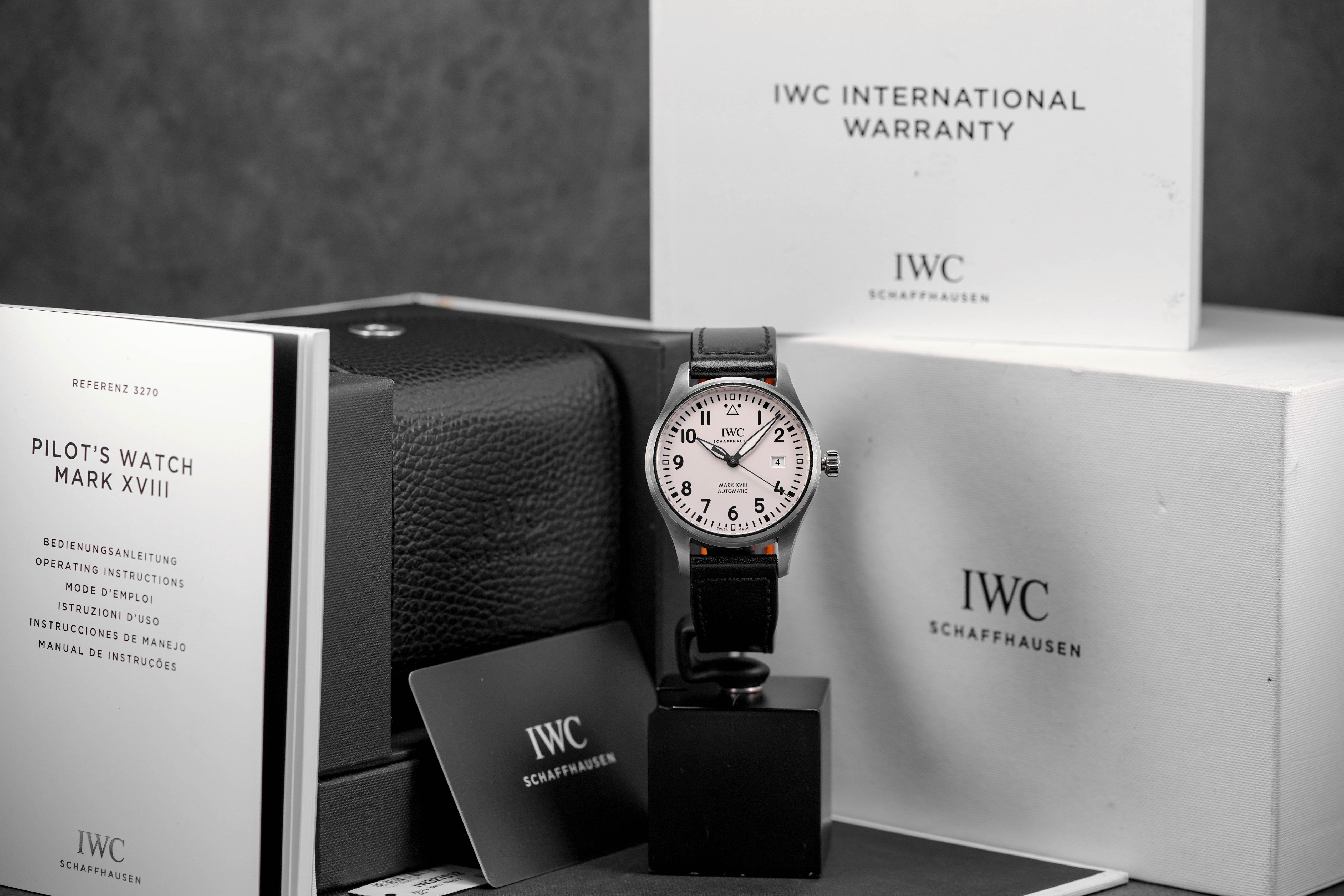 Harga IWC Pilot Mark XVIII Silver