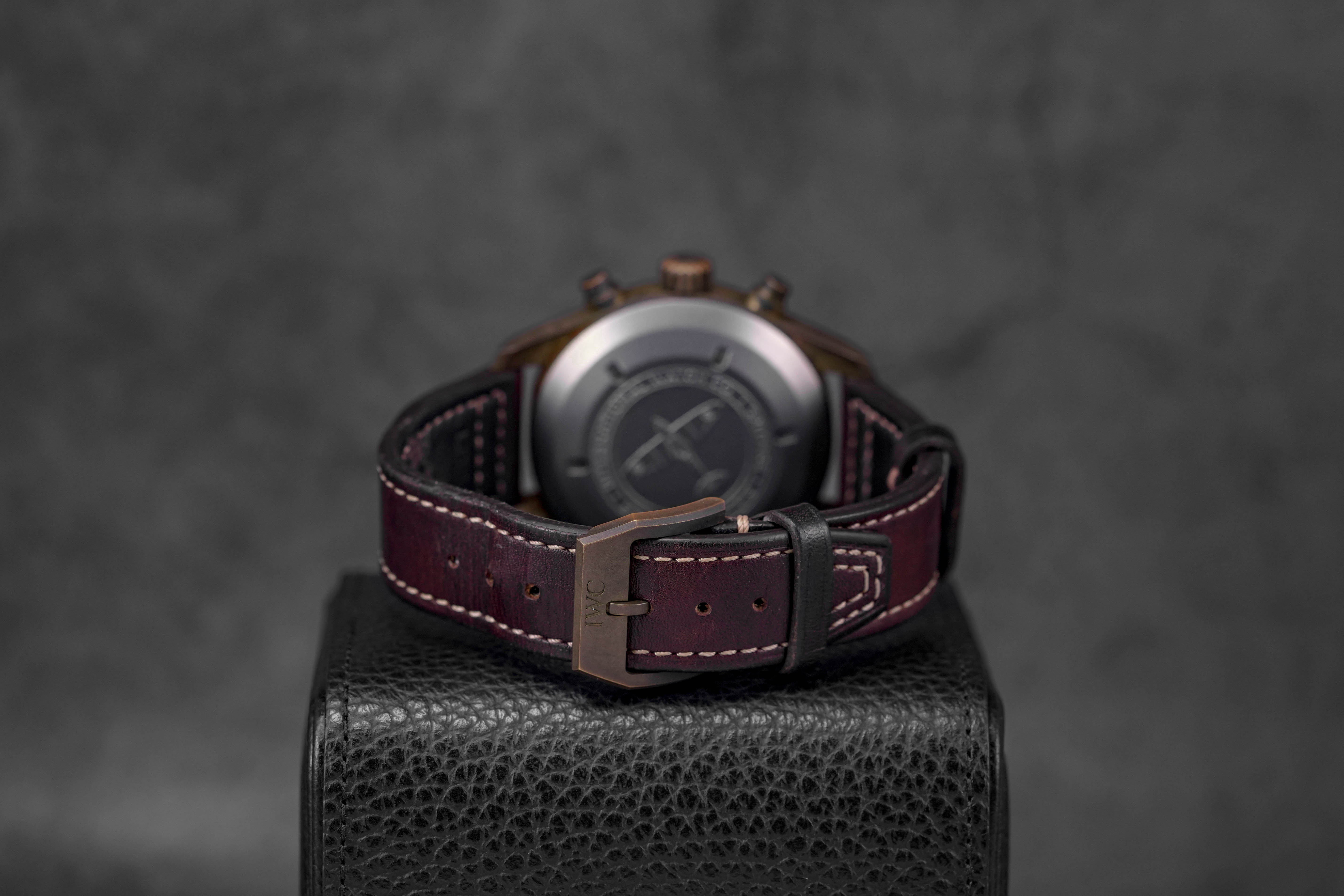 Harga IWC Pilot Spitfire Chronograph Bronze Green