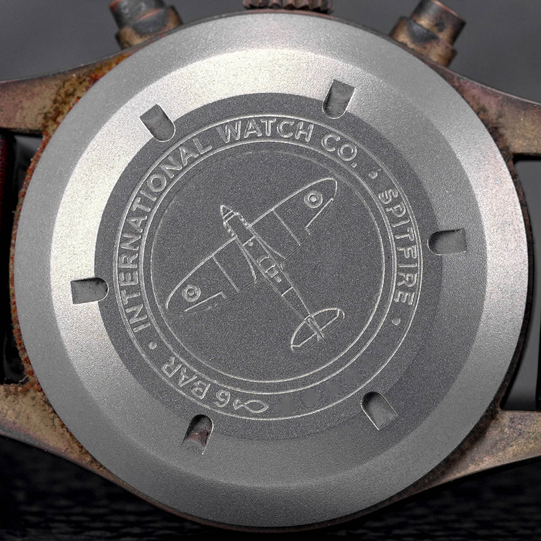 Harga IWC Pilot Spitfire Chronograph Bronze Green