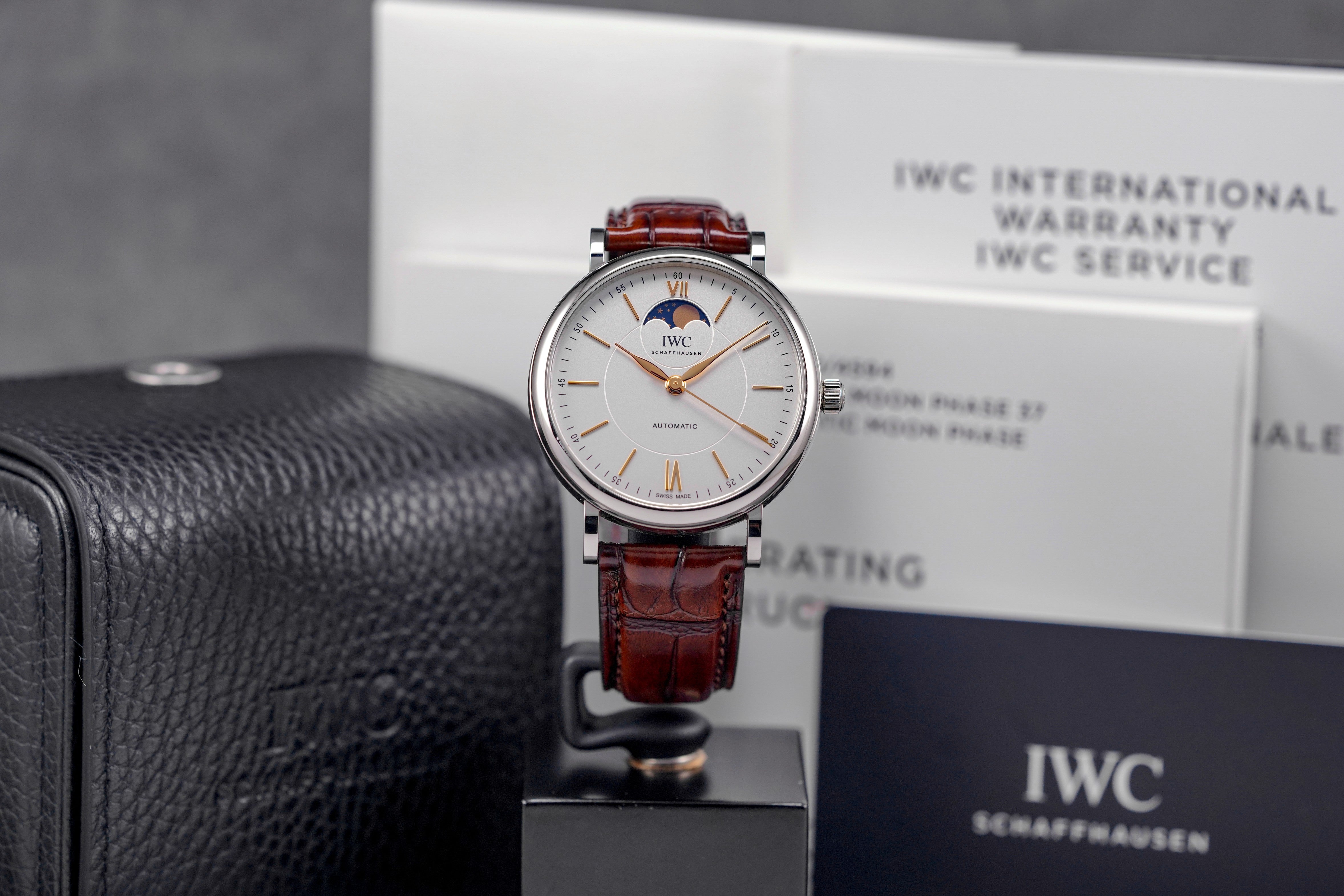 Harga IWC Portofino Moonphase Silver