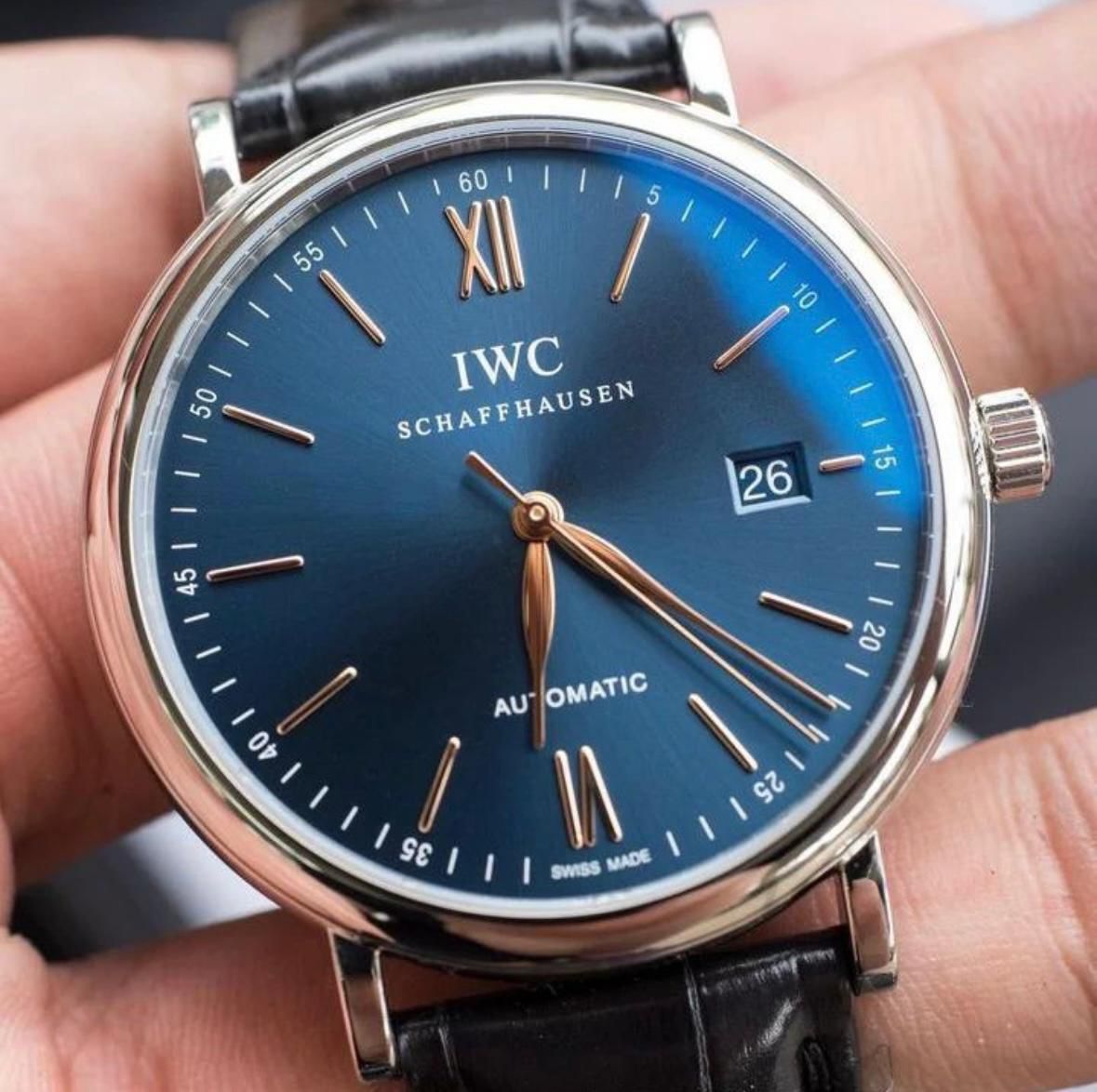 IWC PORTOFINO STEEL BLUE DIAL 2024 IDWX