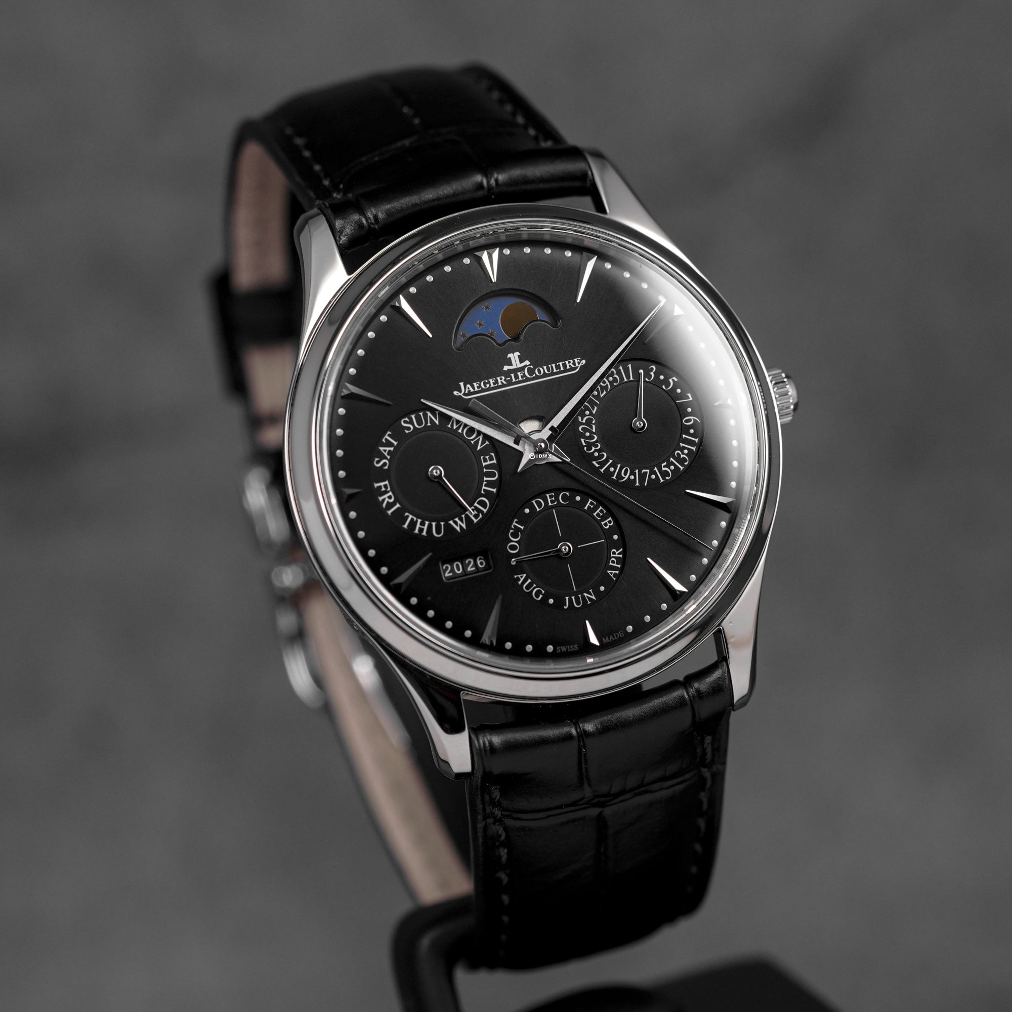 MASTER ULTRA THIN PERPETUAL CALENDAR BLACK DIAL (2016)