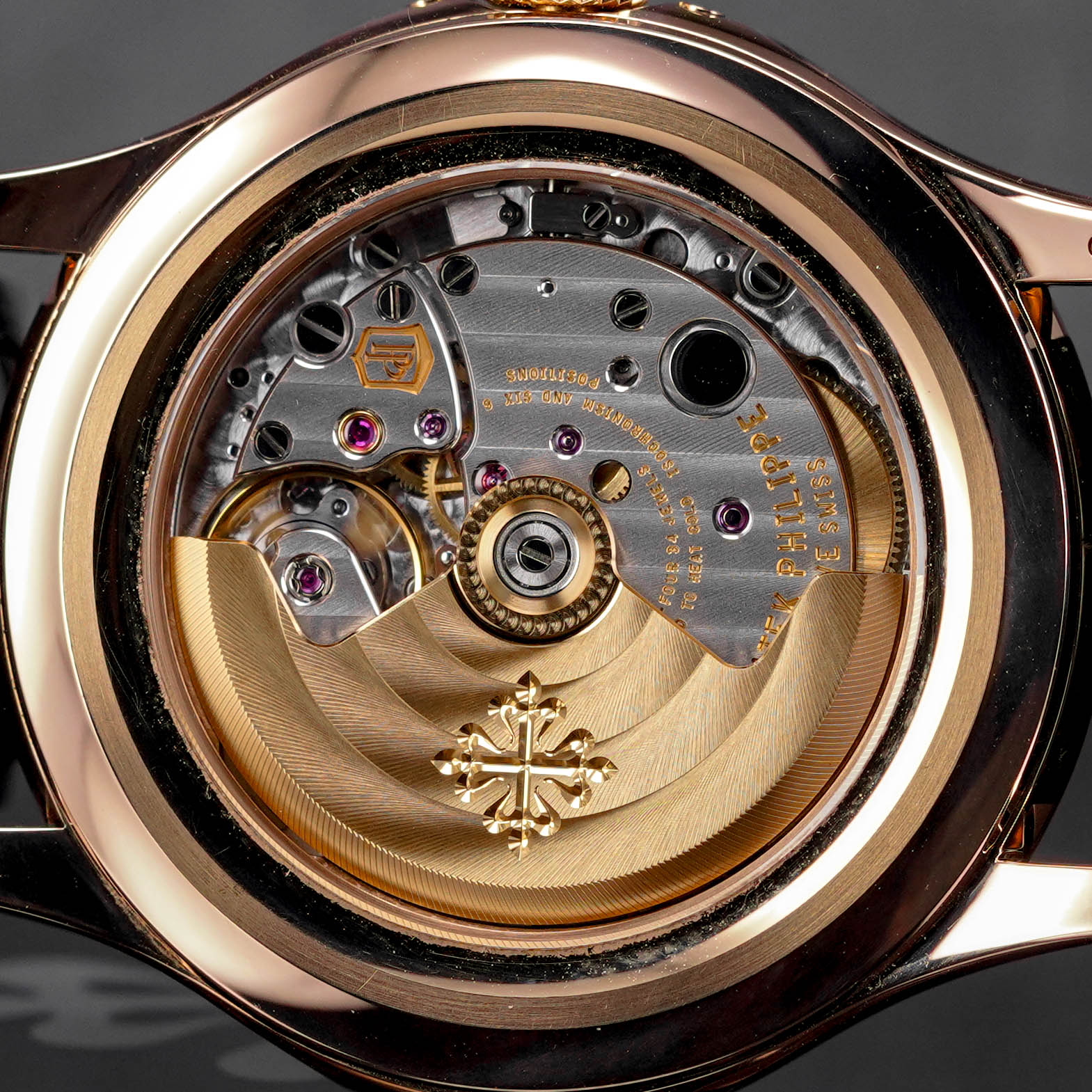 COMPLICATIONS 5205R ROSEGOLD ANNUAL CALENDAR MOONPHASE BLACK DIAL (2017)