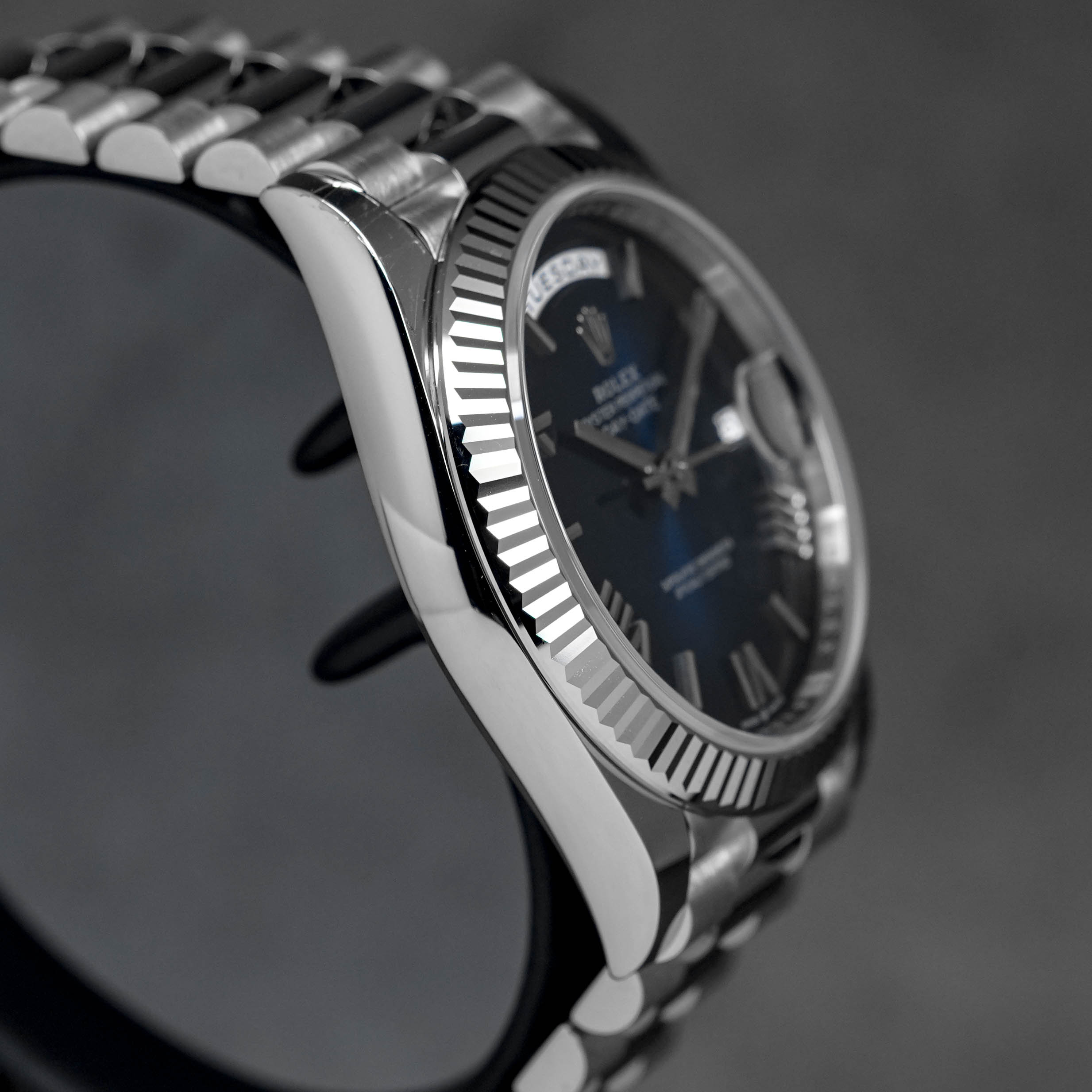 DAYDATE 40MM WHITEGOLD BLUE OMBRE DIAL (2025)