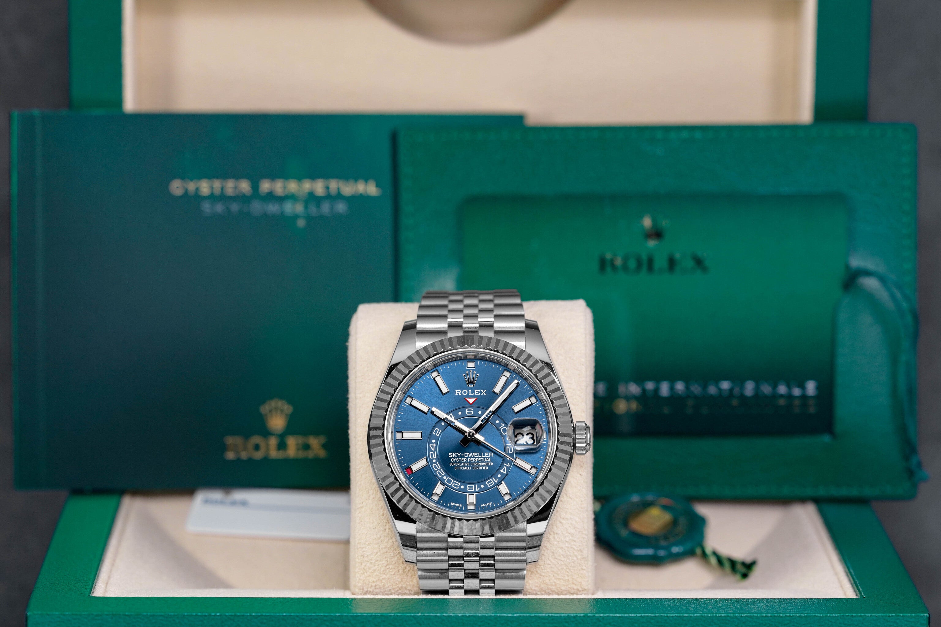 SKY-DWELLER BLUE JUBILEE (2021)