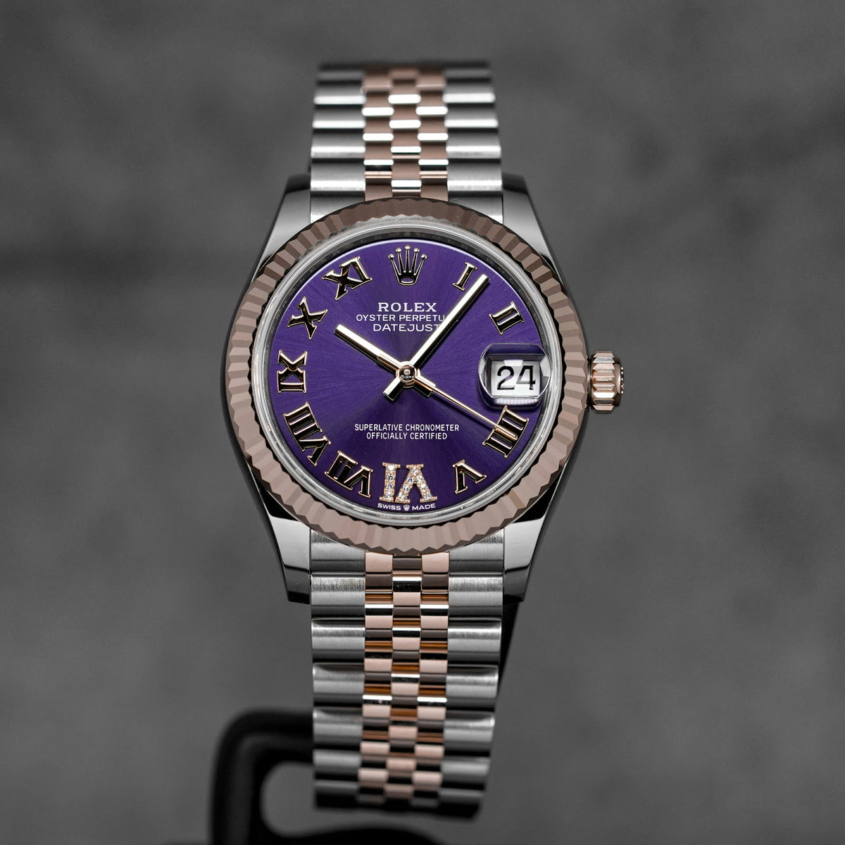 harga datejust 31 aubergine indonesia