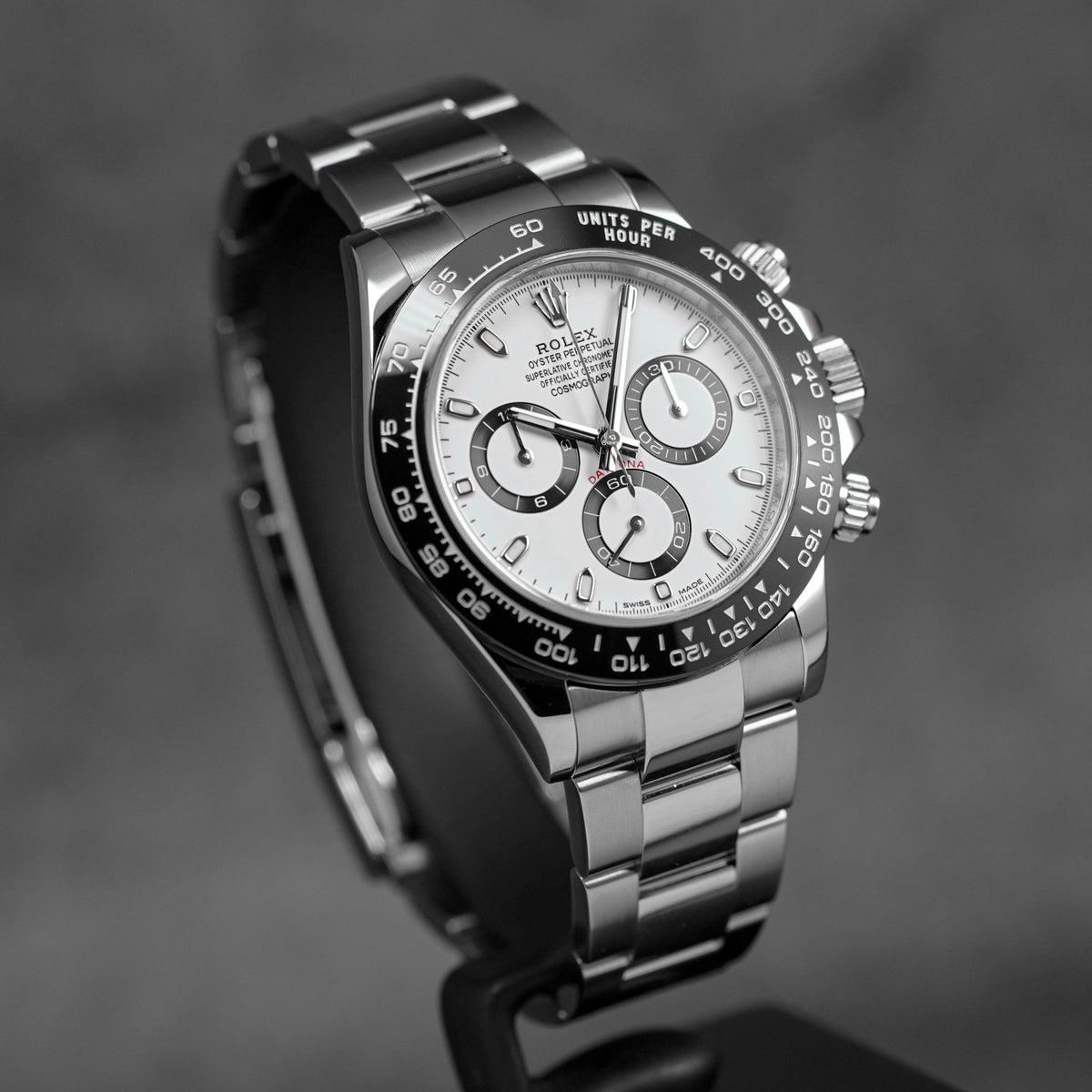 DAYTONA WHITE PANDA DIAL CERAMIC BEZEL (2018)
