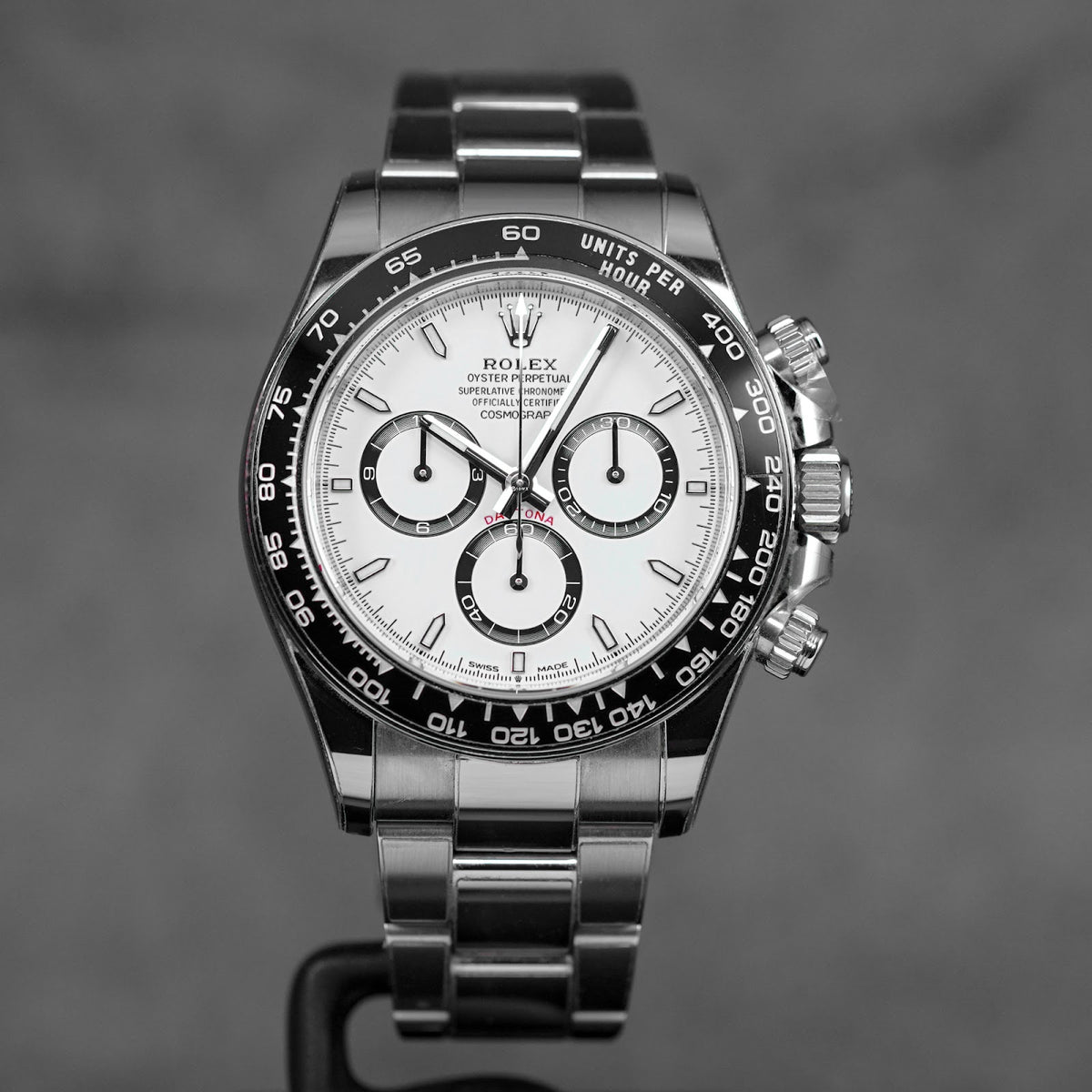 DAYTONA CERAMIC WHITE PANDA RING BEZEL (2024)