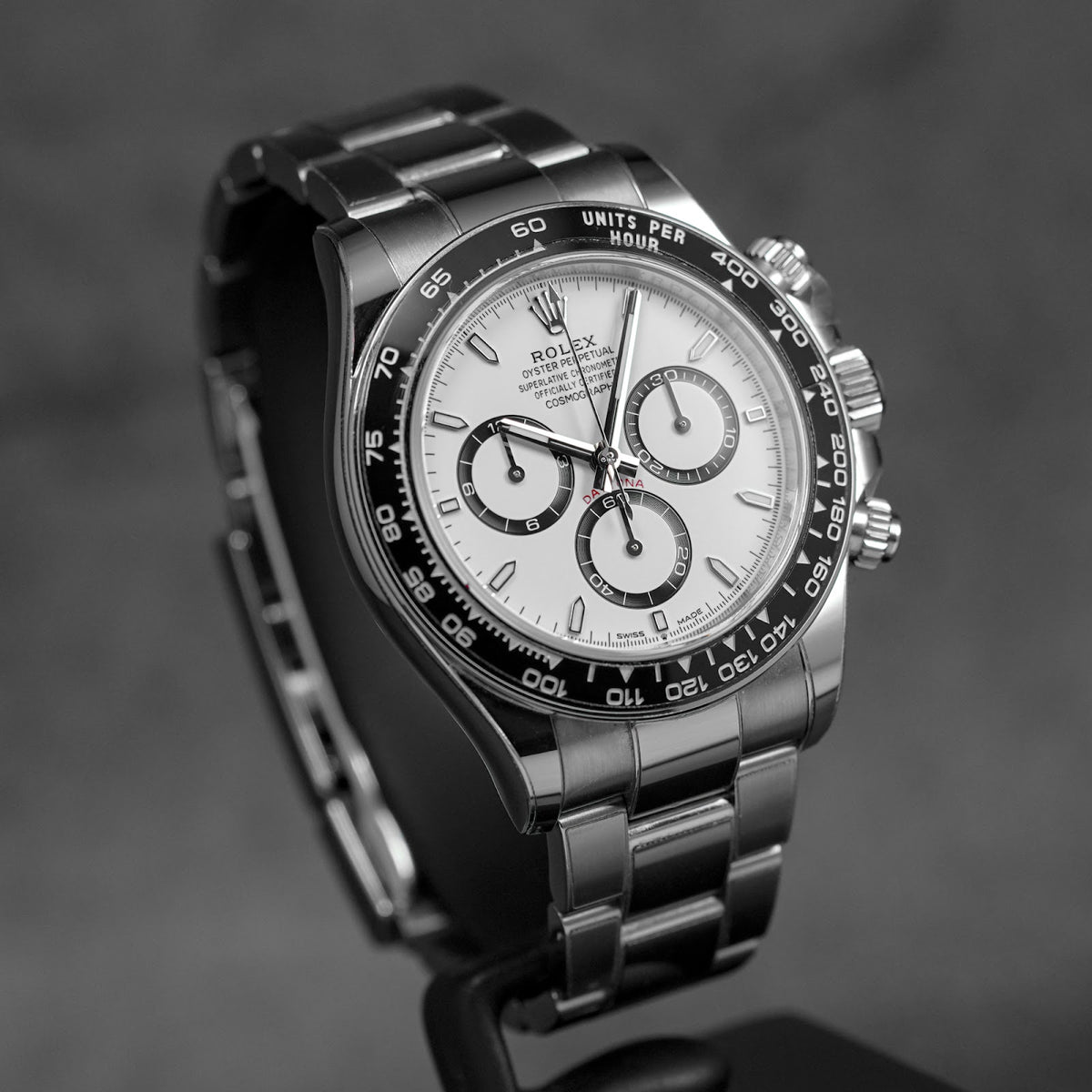 DAYTONA CERAMIC WHITE PANDA RING BEZEL (2024)