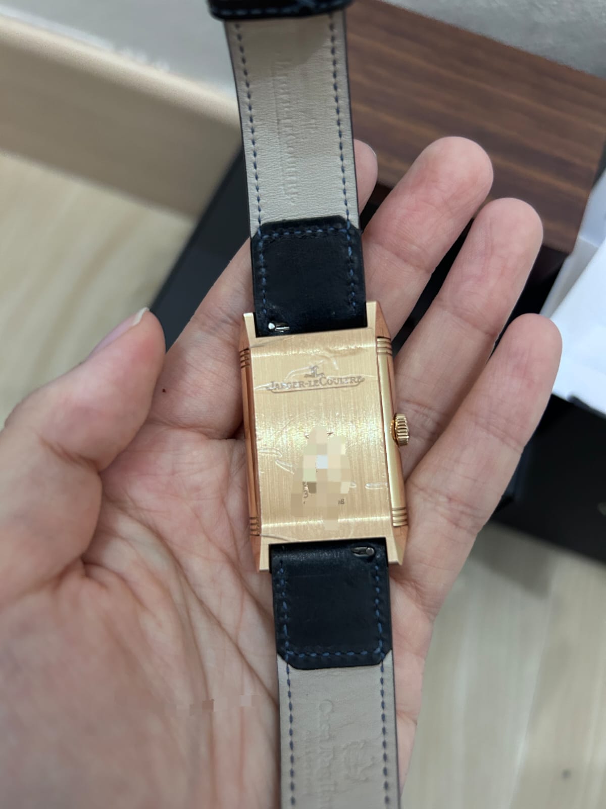 REVERSO TRIBUTE ROSEGOLD DUOFACE SMALL SECONDS BLUE (2025)