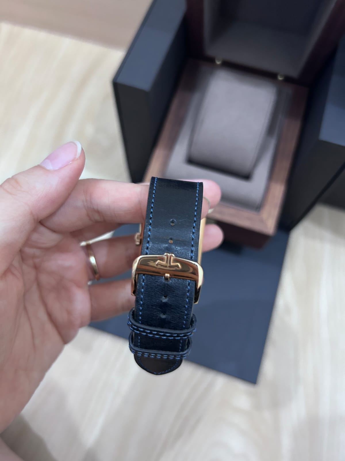 REVERSO TRIBUTE ROSEGOLD DUOFACE SMALL SECONDS BLUE (2025)