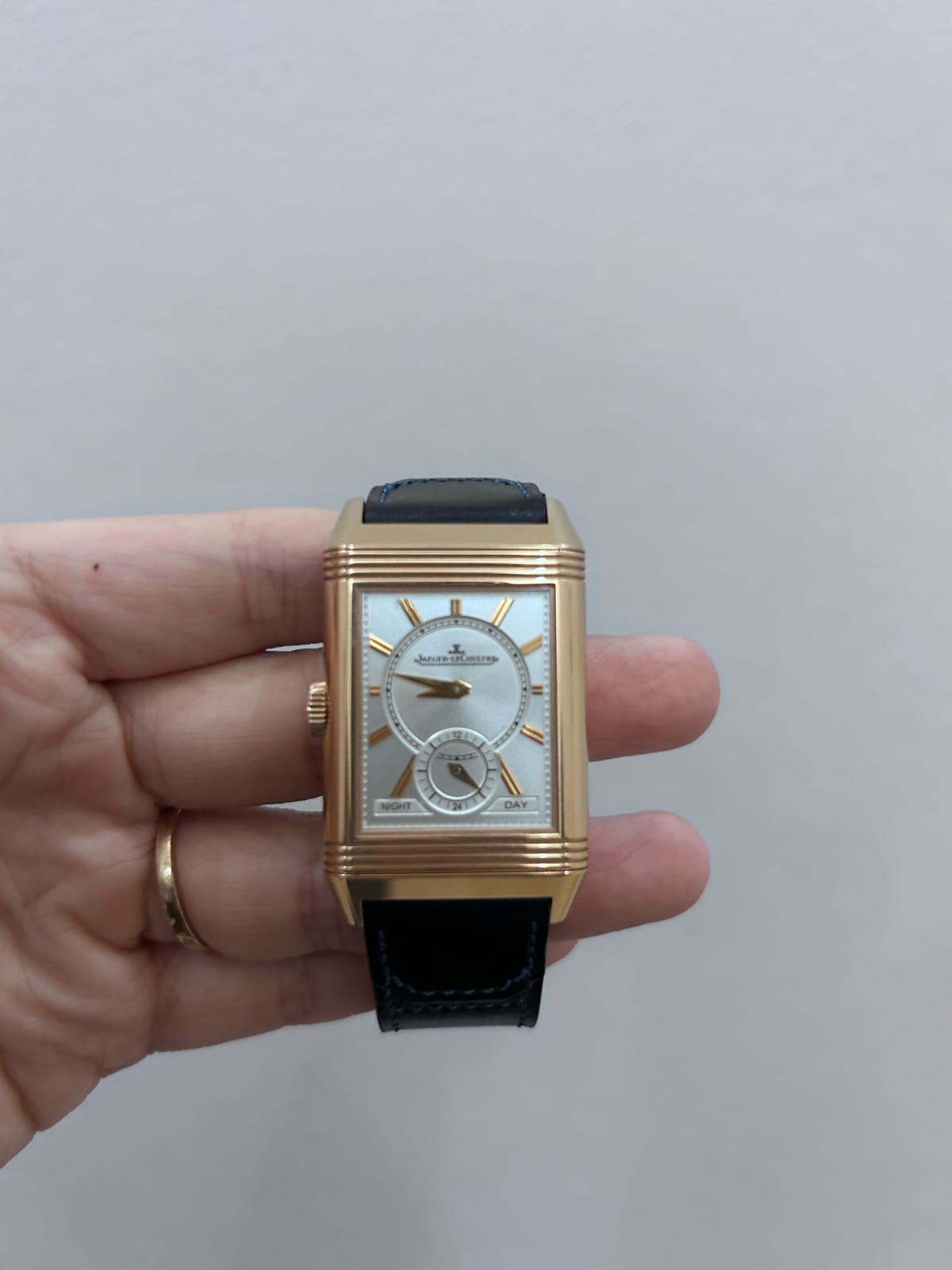 REVERSO TRIBUTE ROSEGOLD DUOFACE SMALL SECONDS BLUE (2025)