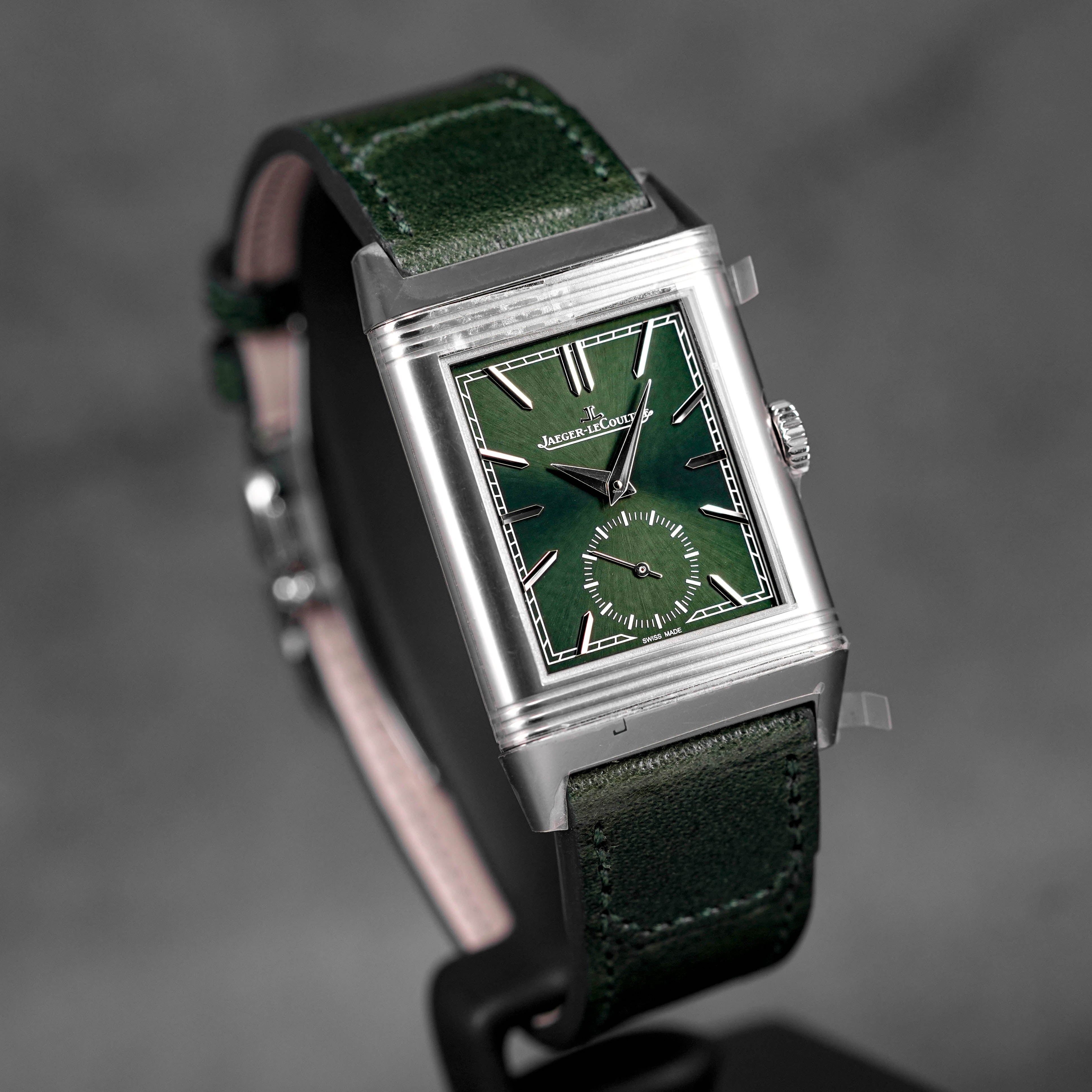 Harga JLC Reverso Tribute Monoface Green