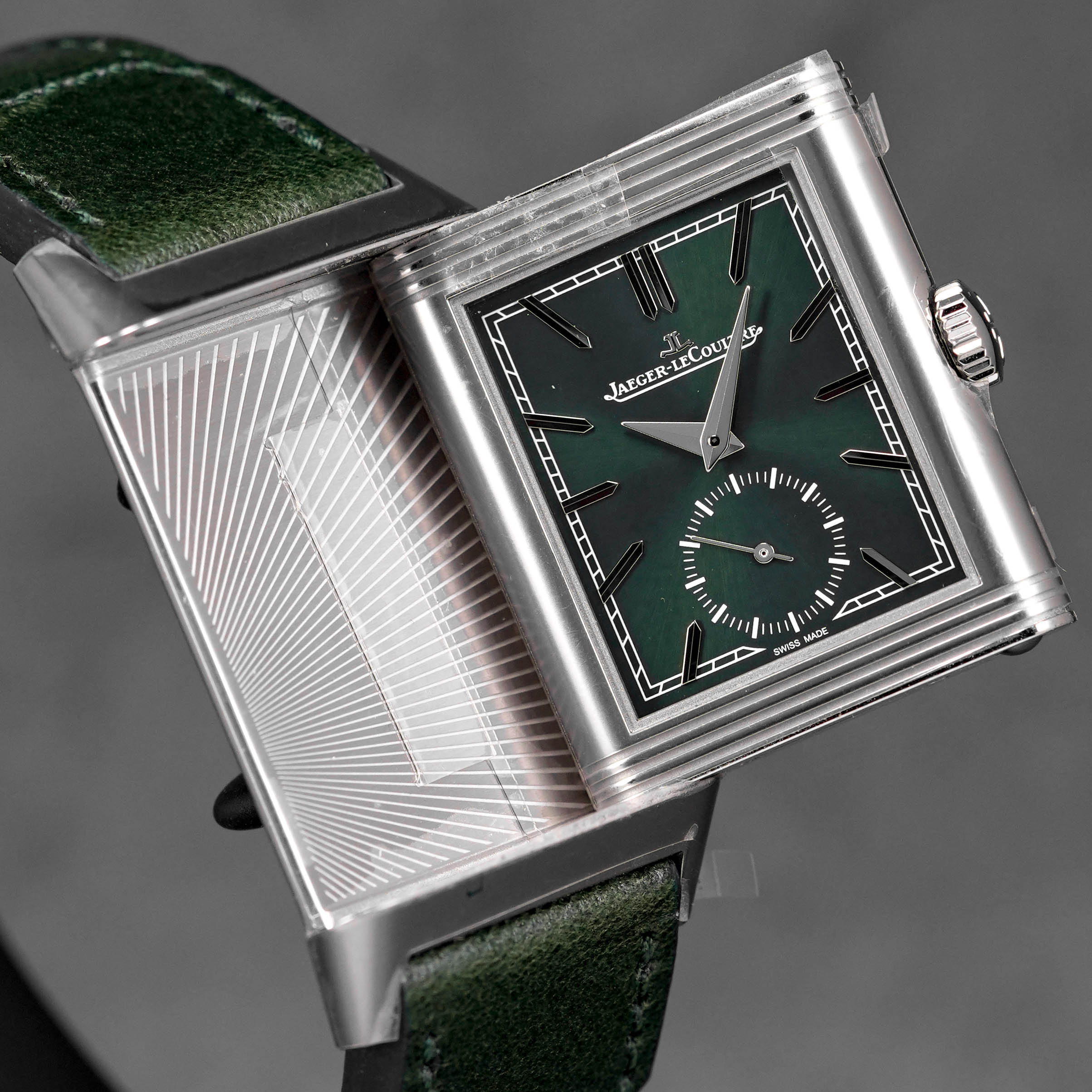 Harga JLC Reverso Tribute Monoface Green